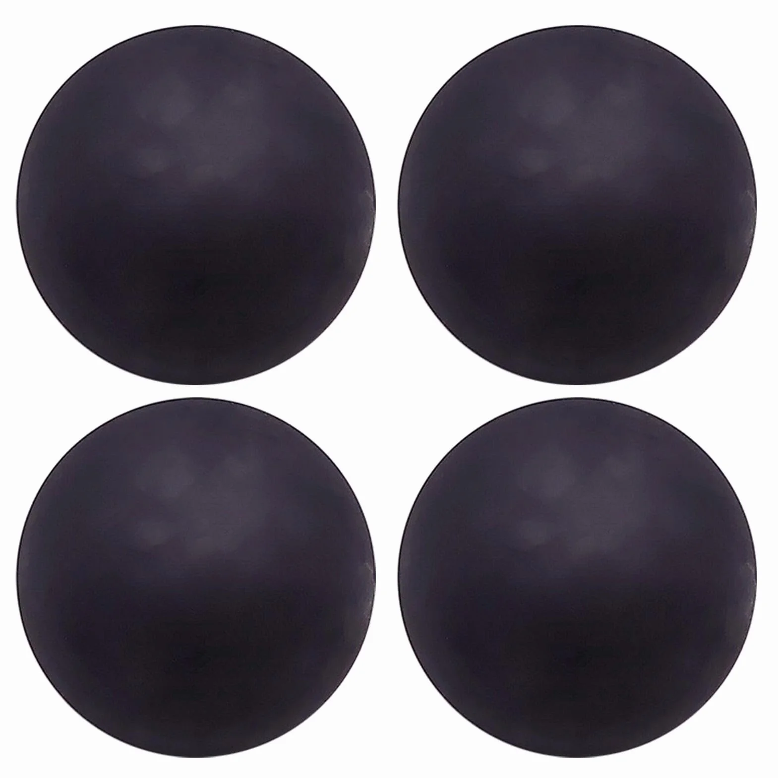 Palla da squash per principianti – 4 palline di zucca ad alta elasticità, per bambini, High Vissibility Outdoor Sports Hollow Ball