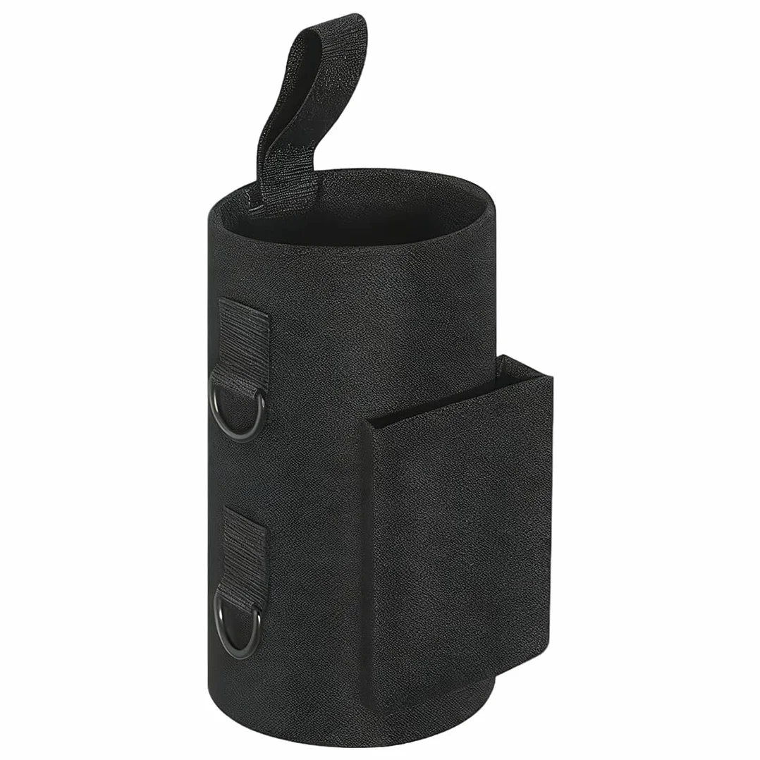Borsa Magnetica Fitness con Portabottiglie, Tasca Cellulare e Chiavi, Unisex Palestra
