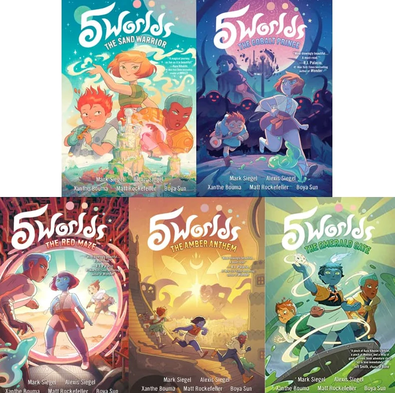 5 Mondi Libro Serie 1-5