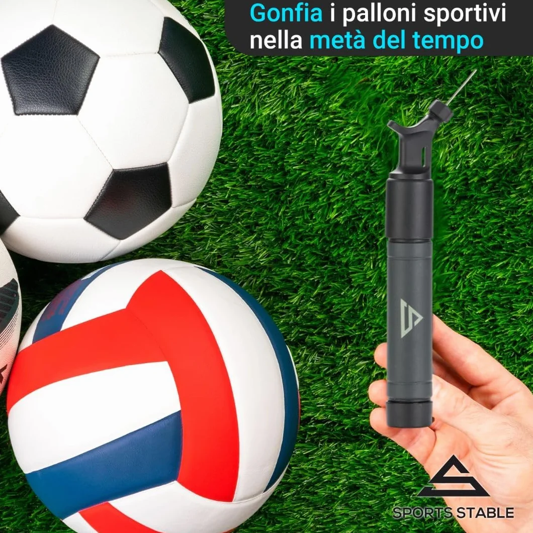 Pompa per Palloni con 5 Aghi Doppia Azione