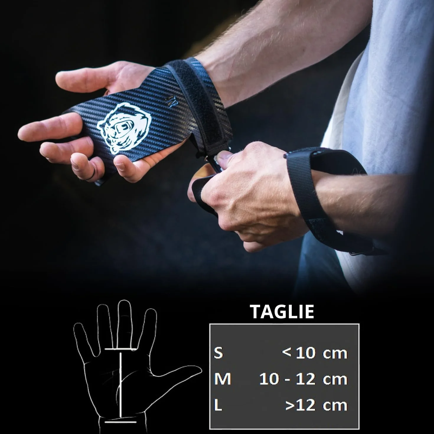 Roar® Guanti Crossfit Uomo Donna Paracalli Palestra