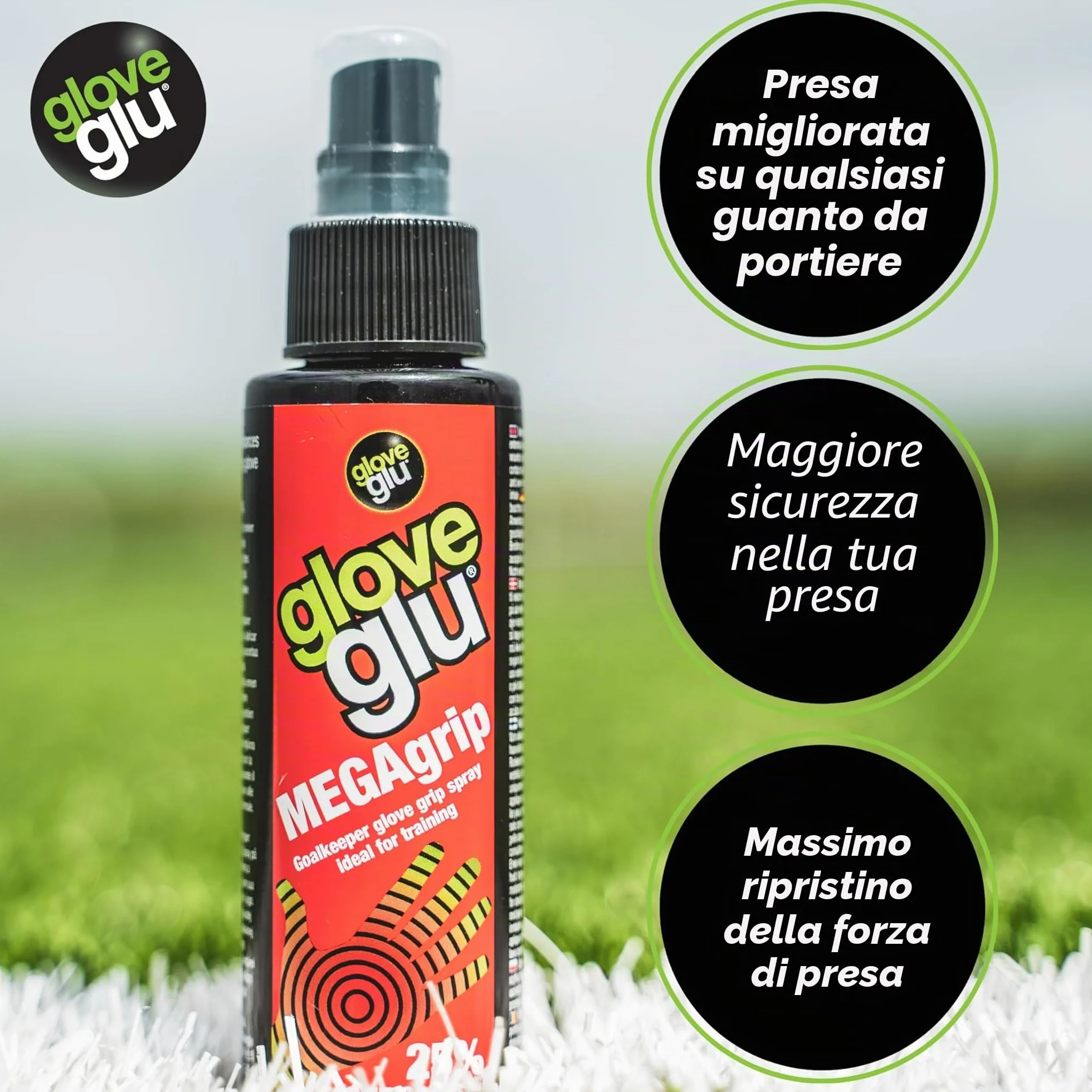 Mega Grip Guanto da Portiere Formula Grip Spray 120 ml