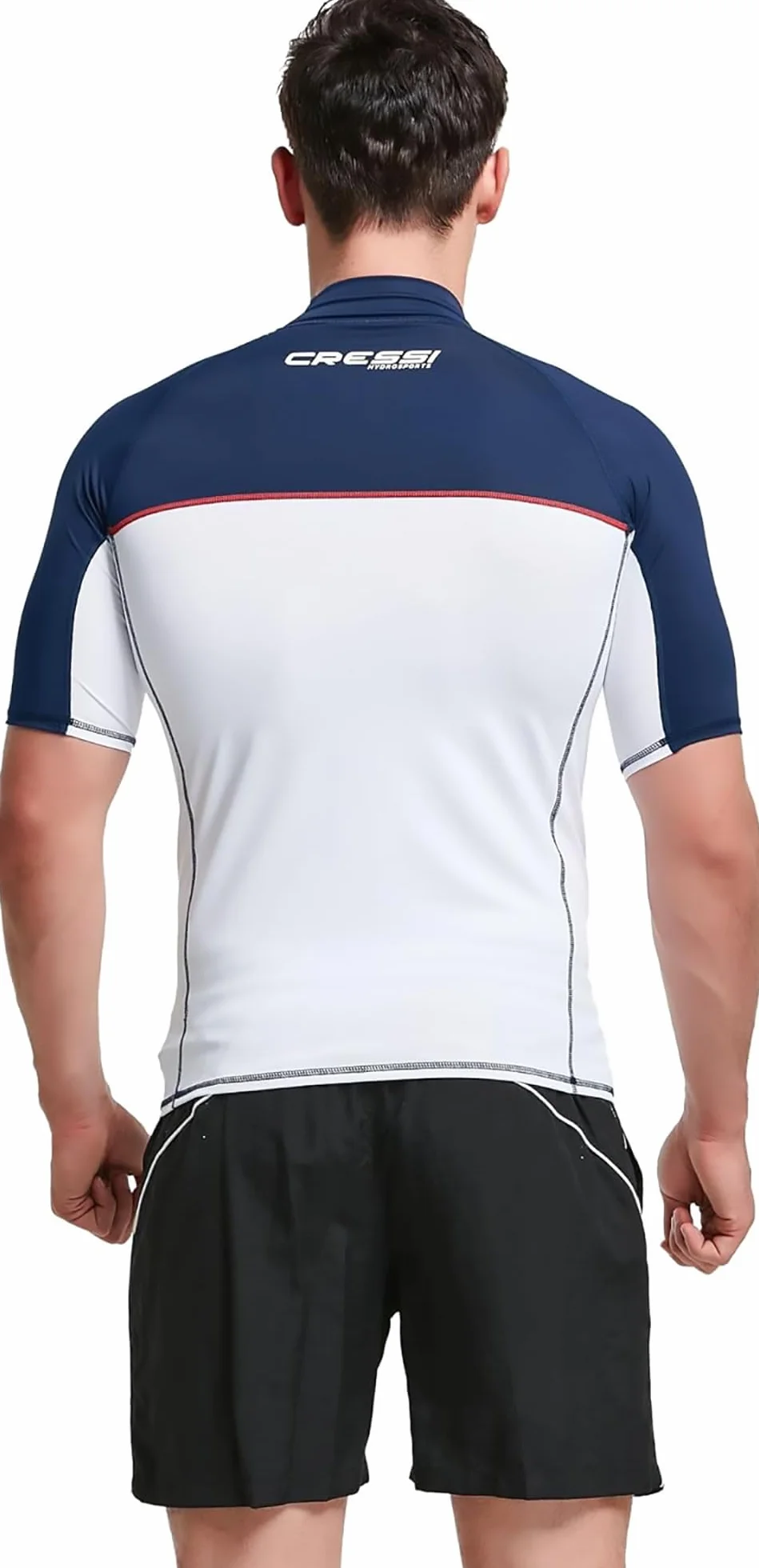 Cressi Shield Man Rash Guard Short/SL - Rash Guard Manica Corta Protettiva per SUP e Sport Acquatici, Uomo