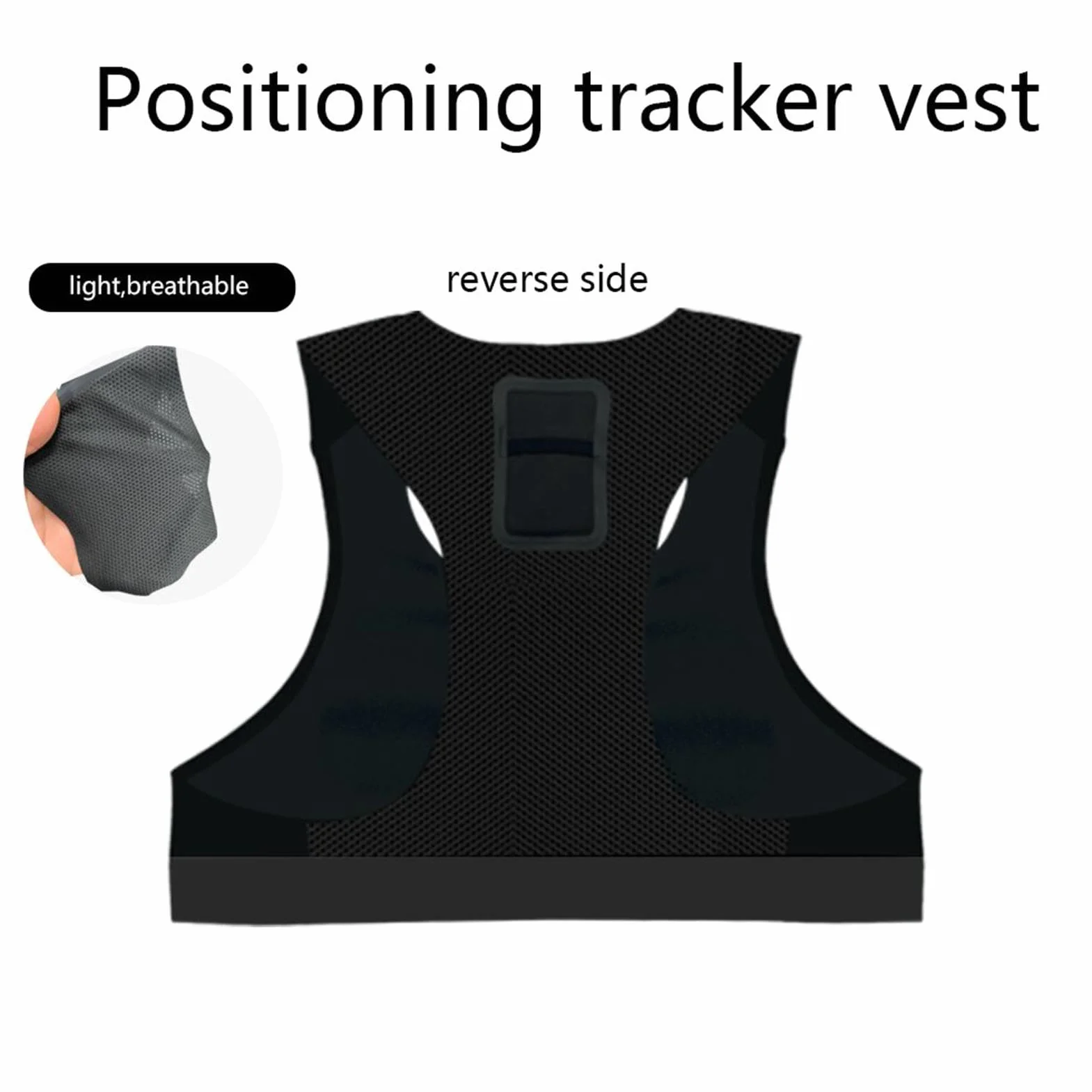 Generic Athlete Series Football GPS Tracker Vest Gilet da allenamento da calcio traspirante