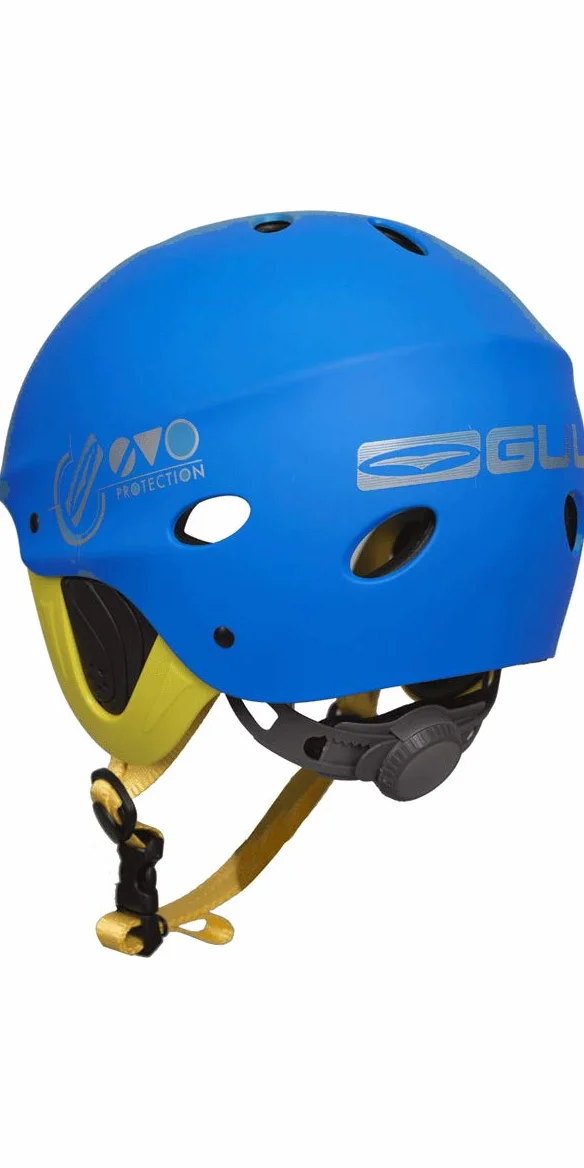 GUL Evo Watersports Casco Kayak Kitesurf Windsurf - Blue Fluro Yellow