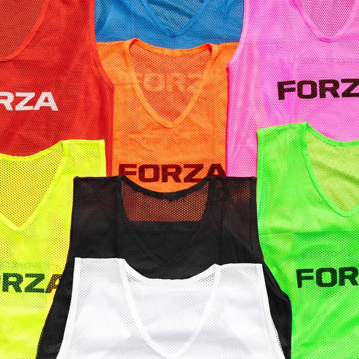 FORZA Pettorine da Allenamento PRO Pacco da 10 - Colori e Dimensioni
