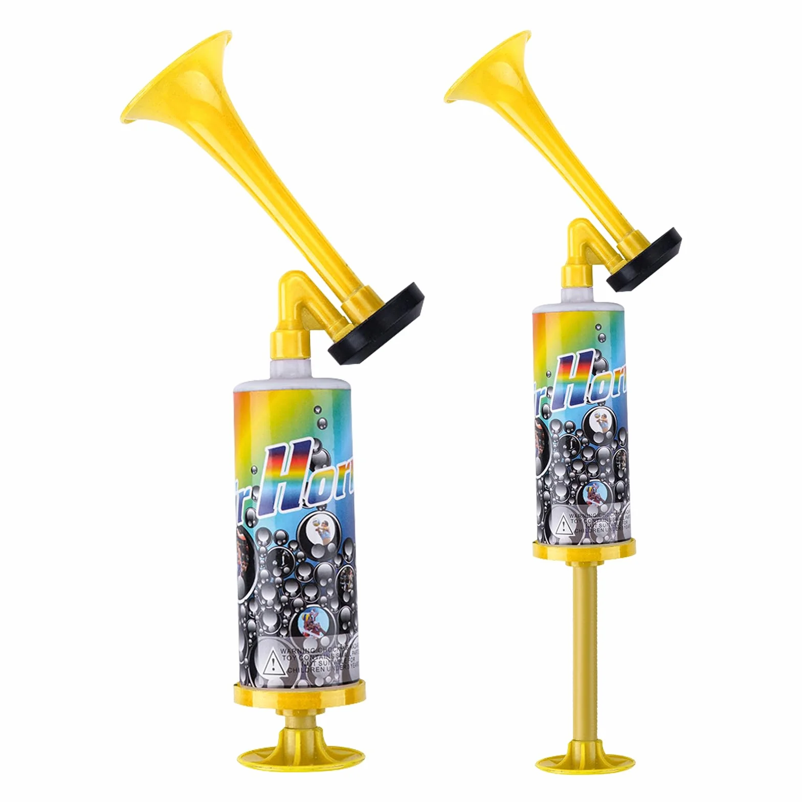 Air Horn Portatile Tromba d'Aria Corno da Stadio Estremamente Forte Handheld Riutilizzabile per Eventi Sportivi