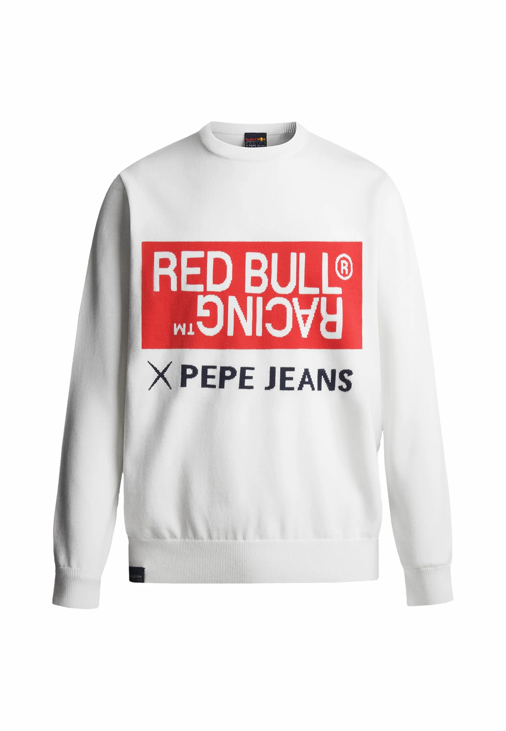 Pepe Jeans RBR Intarsia Logo Knit Crew Neck Maglieria Uomo (Pacco da 1)