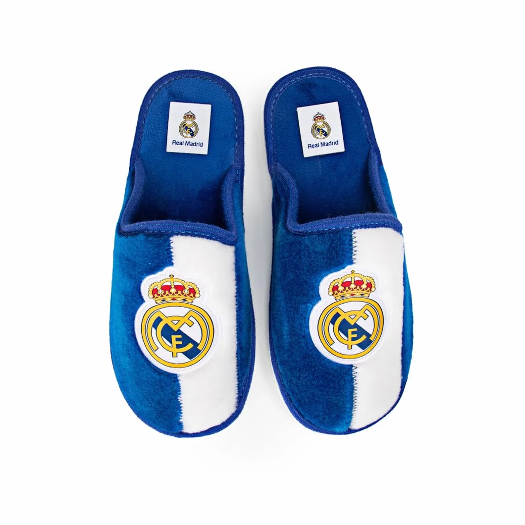 MARPEN SLIPPERS, Scarpe da casa Real Madrid CF ufficiali stagione 24/25 per uomo o donna, leggere invernali