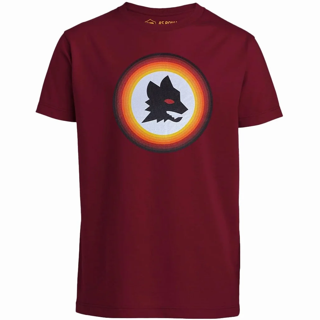 AS Roma T-Shirt Lupetto Stampato