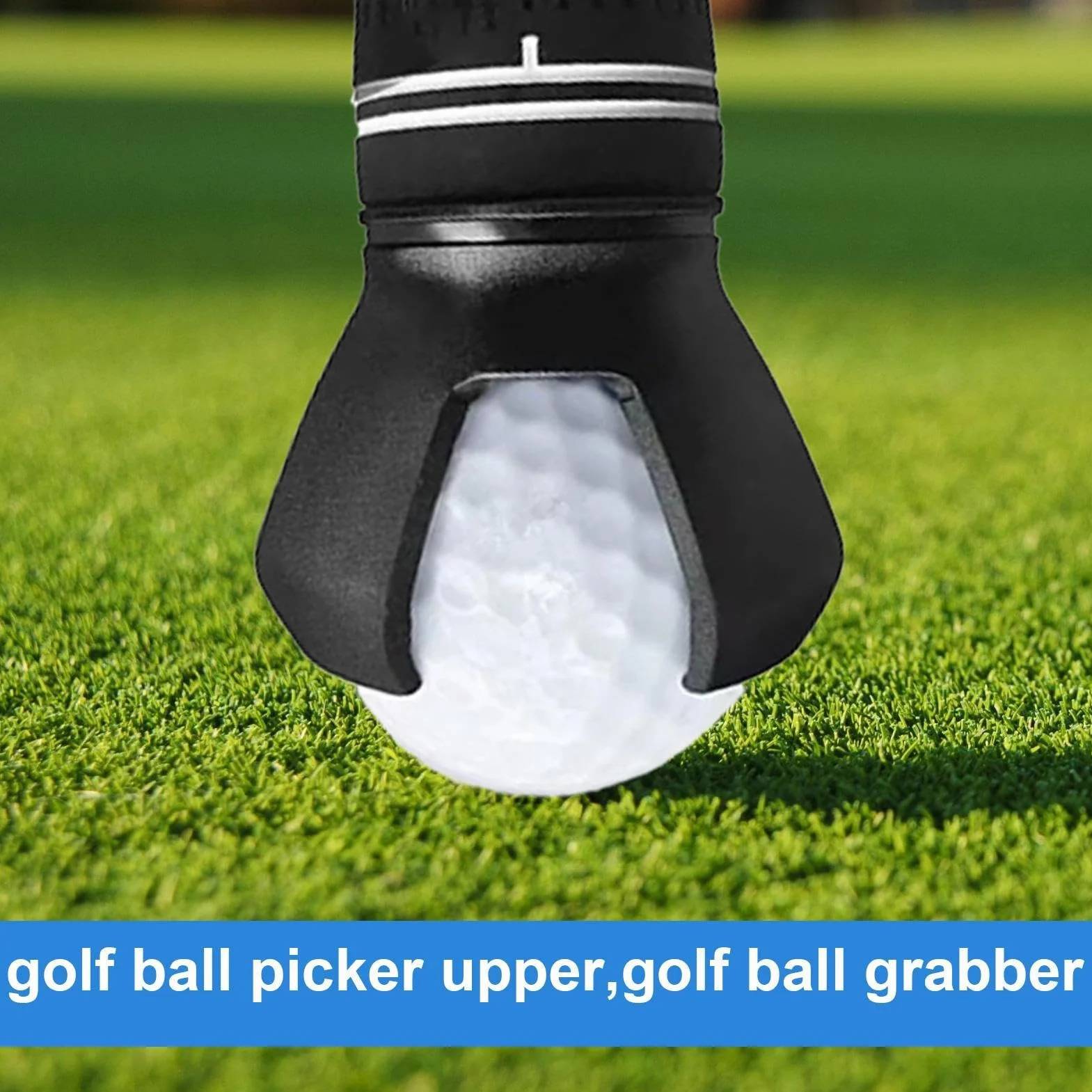 Strumento Portatile per Raccogliere Palline da Golf per Putter, Accessorio Allenamento