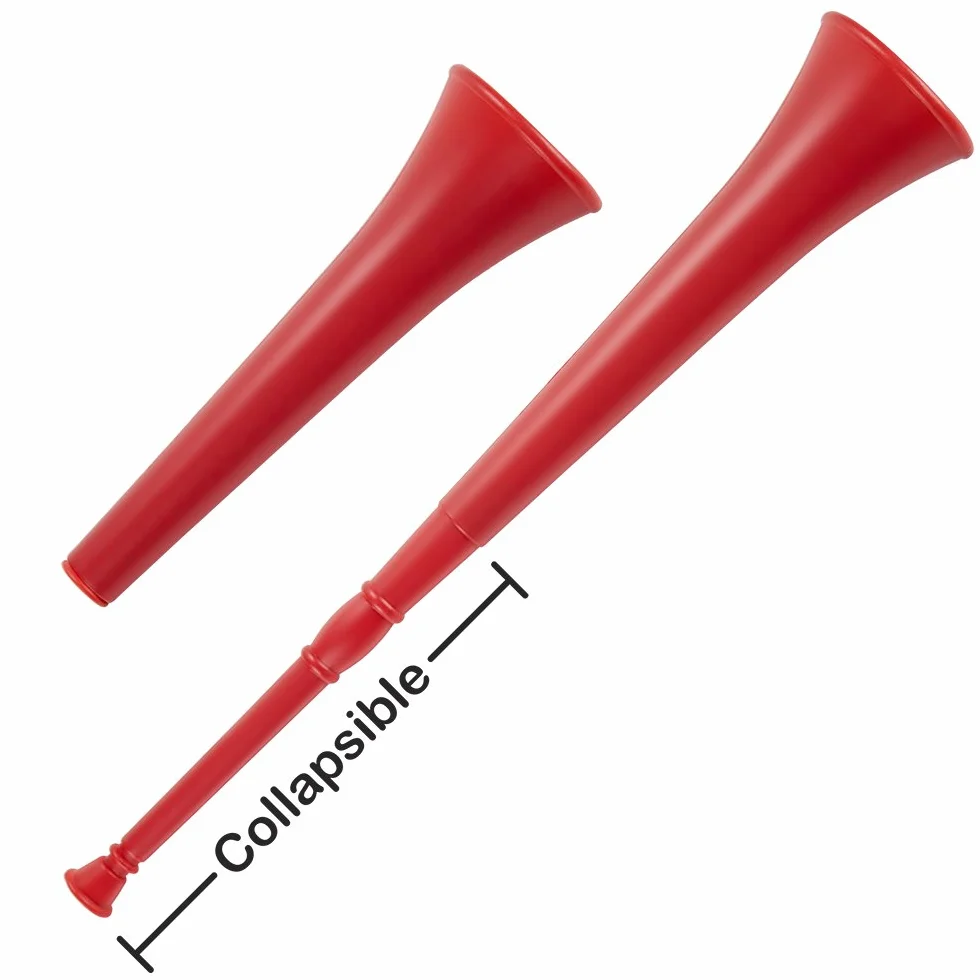 Pudgy Pedro S Plastic Vuvuzela Stadium Horn, 66 cm