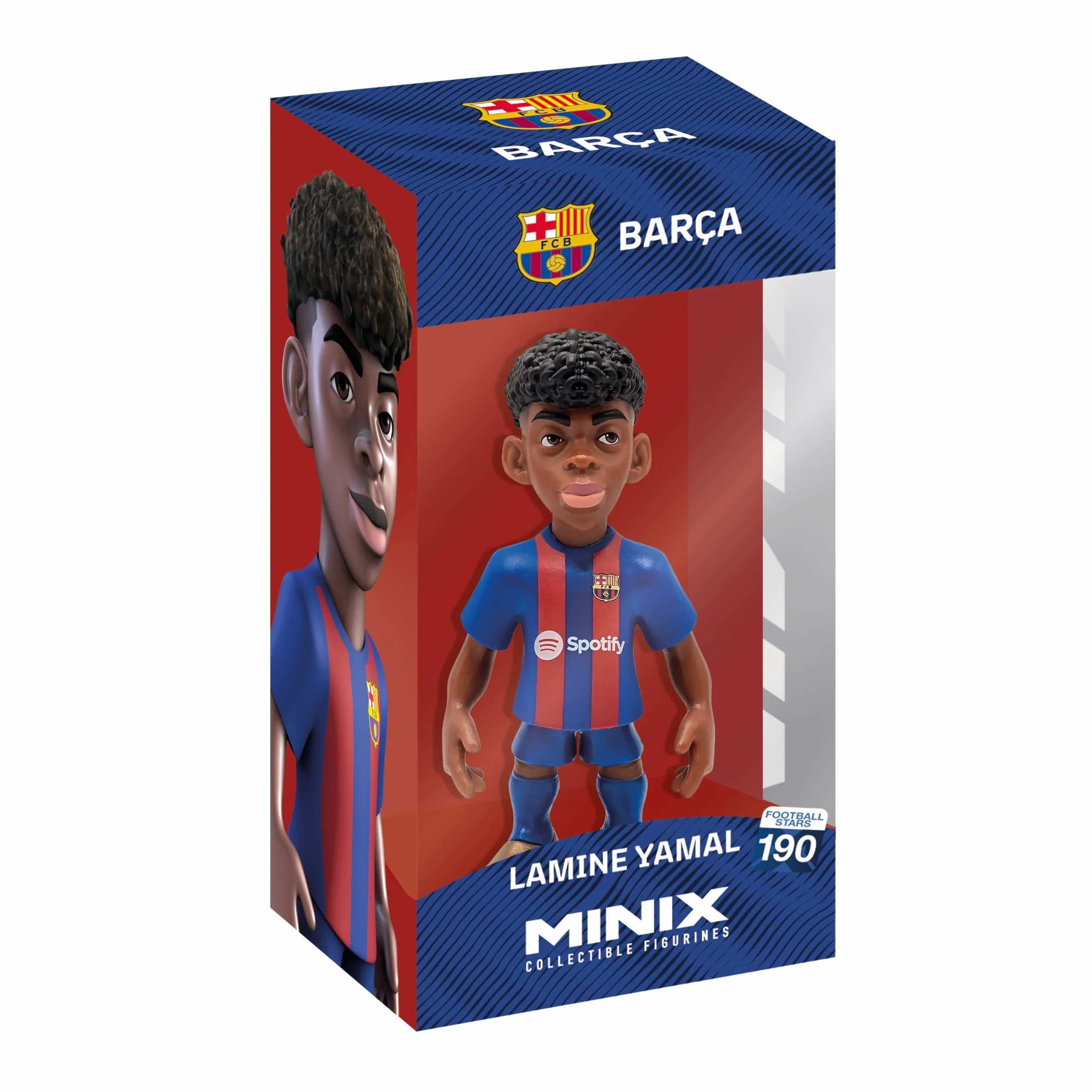MINIX - Football Stars #190 - FC Barcelona - Lamine Yamal 27 - Statuetta da collezione 12 cm