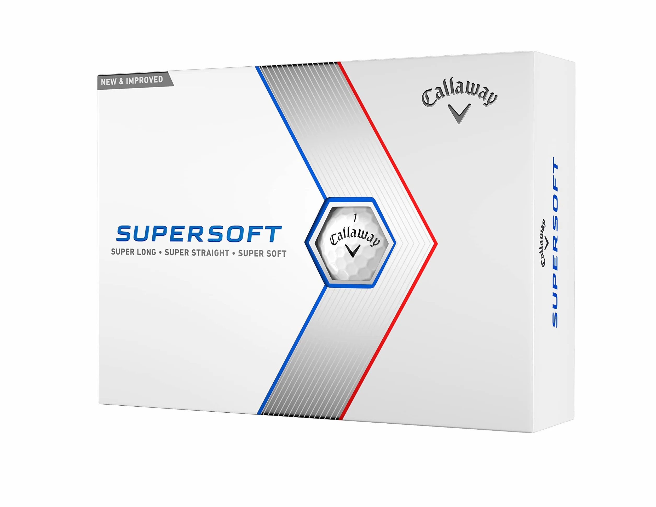 Callaway Supersoft Pallina da Golf Unisex Adulto
