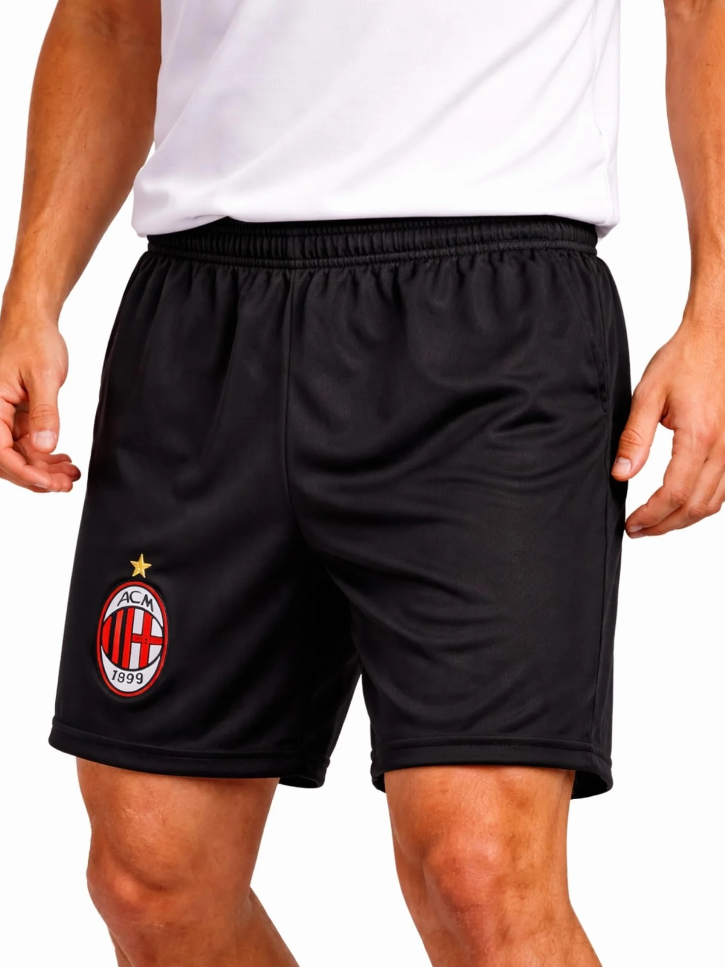 Pantaloncini Milan Replica Ufficiali Autorizzati - Pantaloni Adulto Ragazzo Bambino