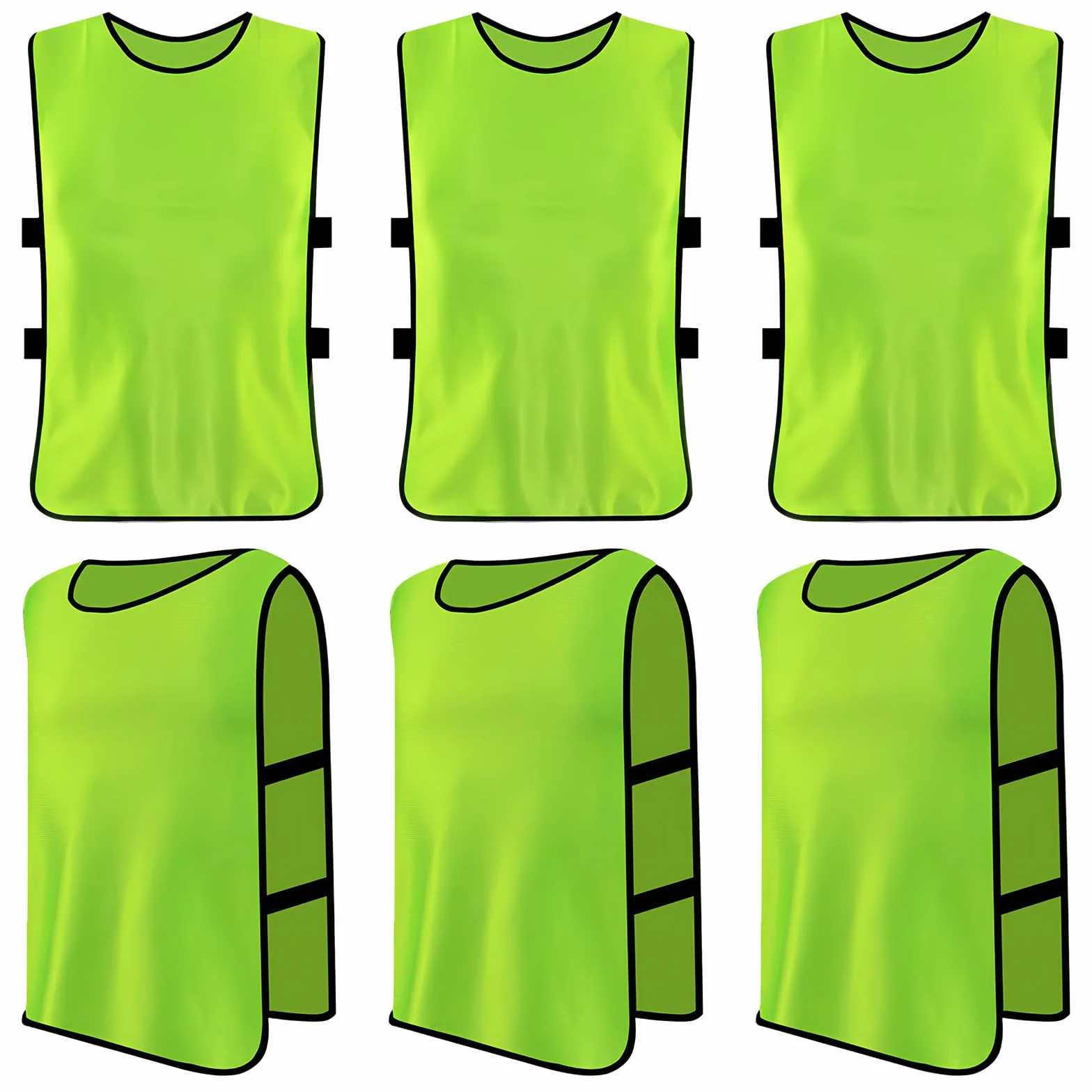 Football Training Bibs for Kids Youth Soccer Netball Rugby Cricket Hockey