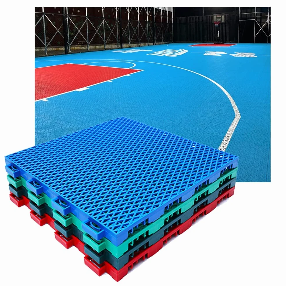 Piastrelle Flessibili 30,6 cm Modulari per Esterni Pavimentazione Sportiva Fai-da-Te