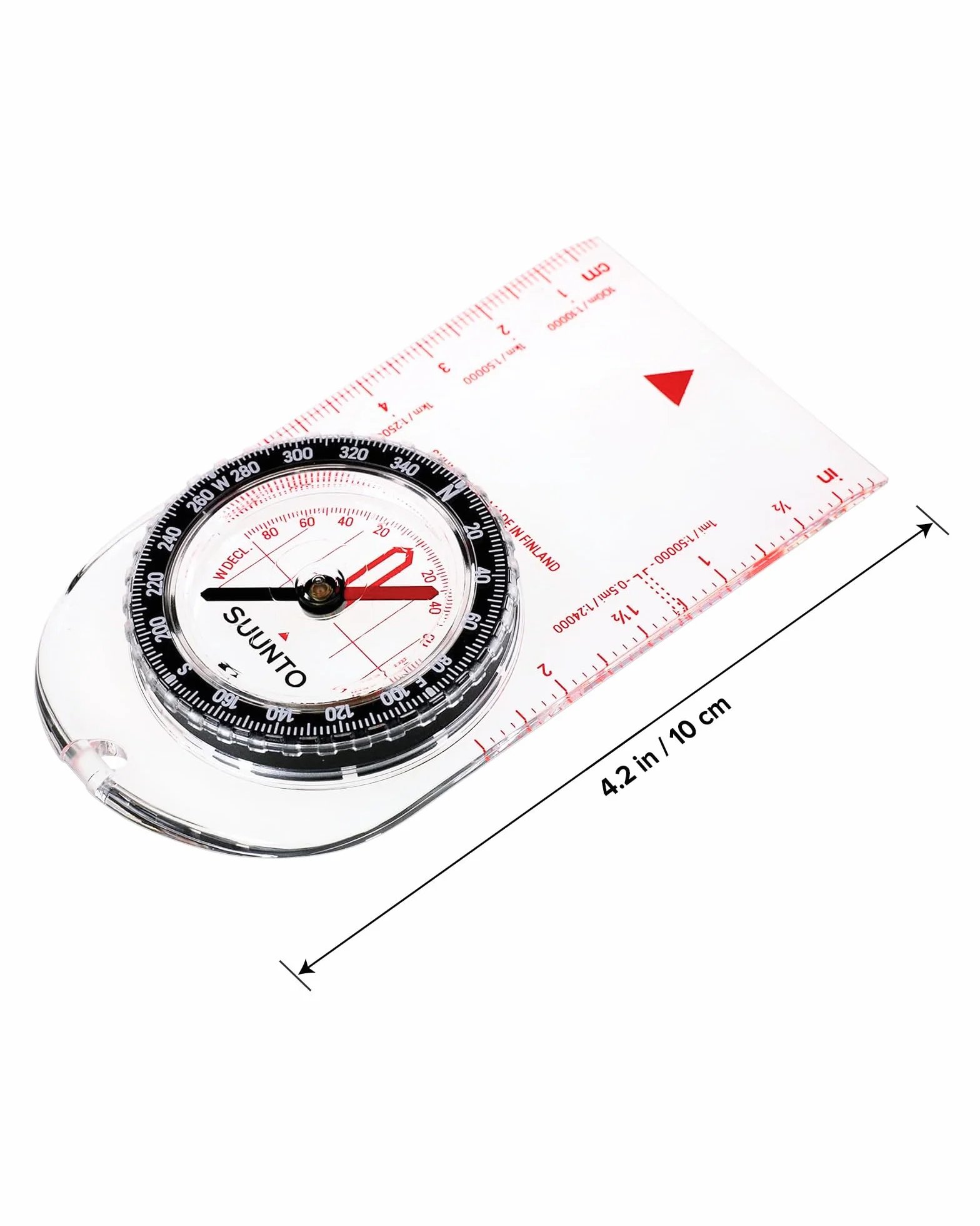 SUUNTO A-10 Bussola Robusta Navigazione Professionale, Compass Multifunzione Impermeabile