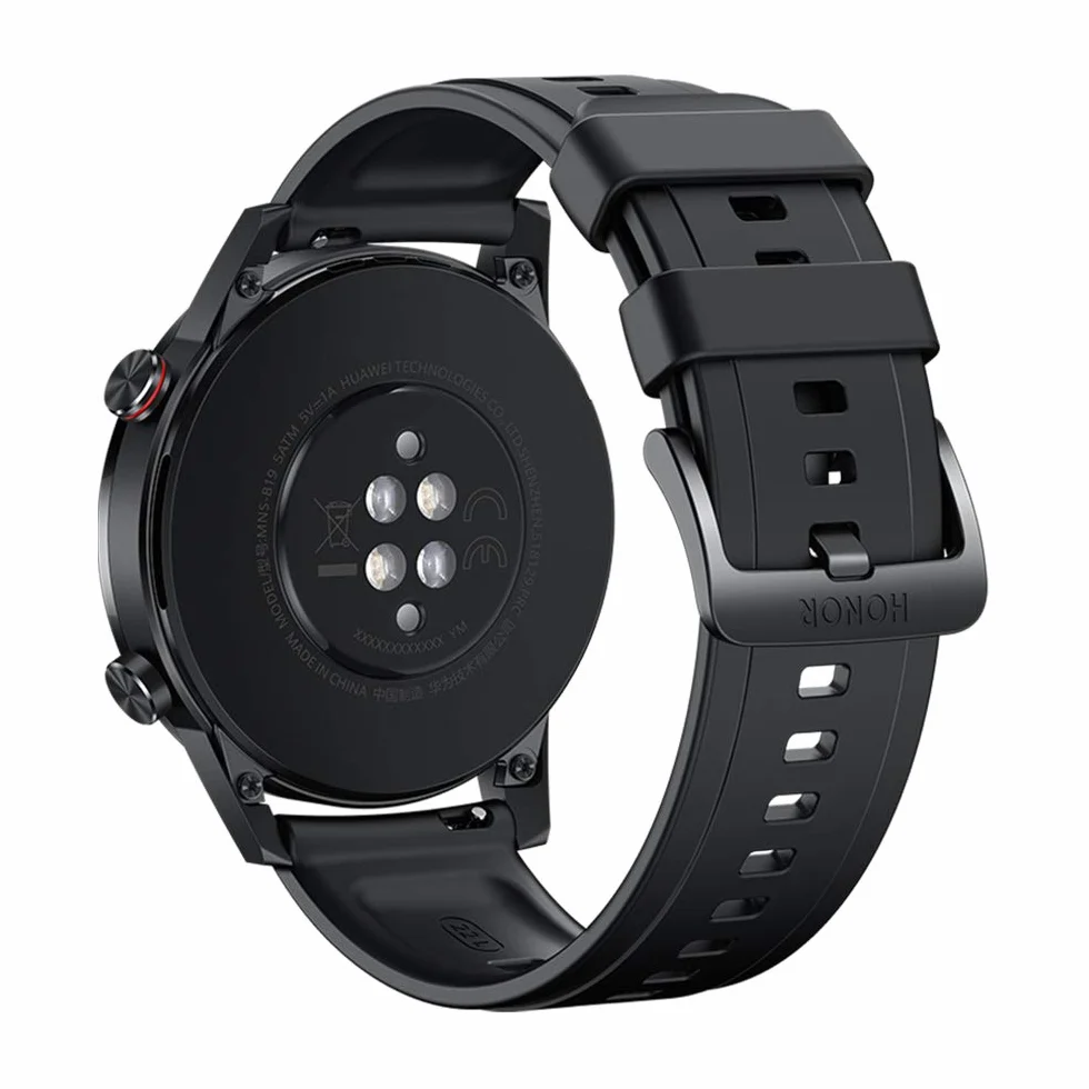 HONOR MagicWatch 2 46 mm SmartWatch GPS 5ATM frequenza cardiaca SpO2 chiamata Bluetooth nero