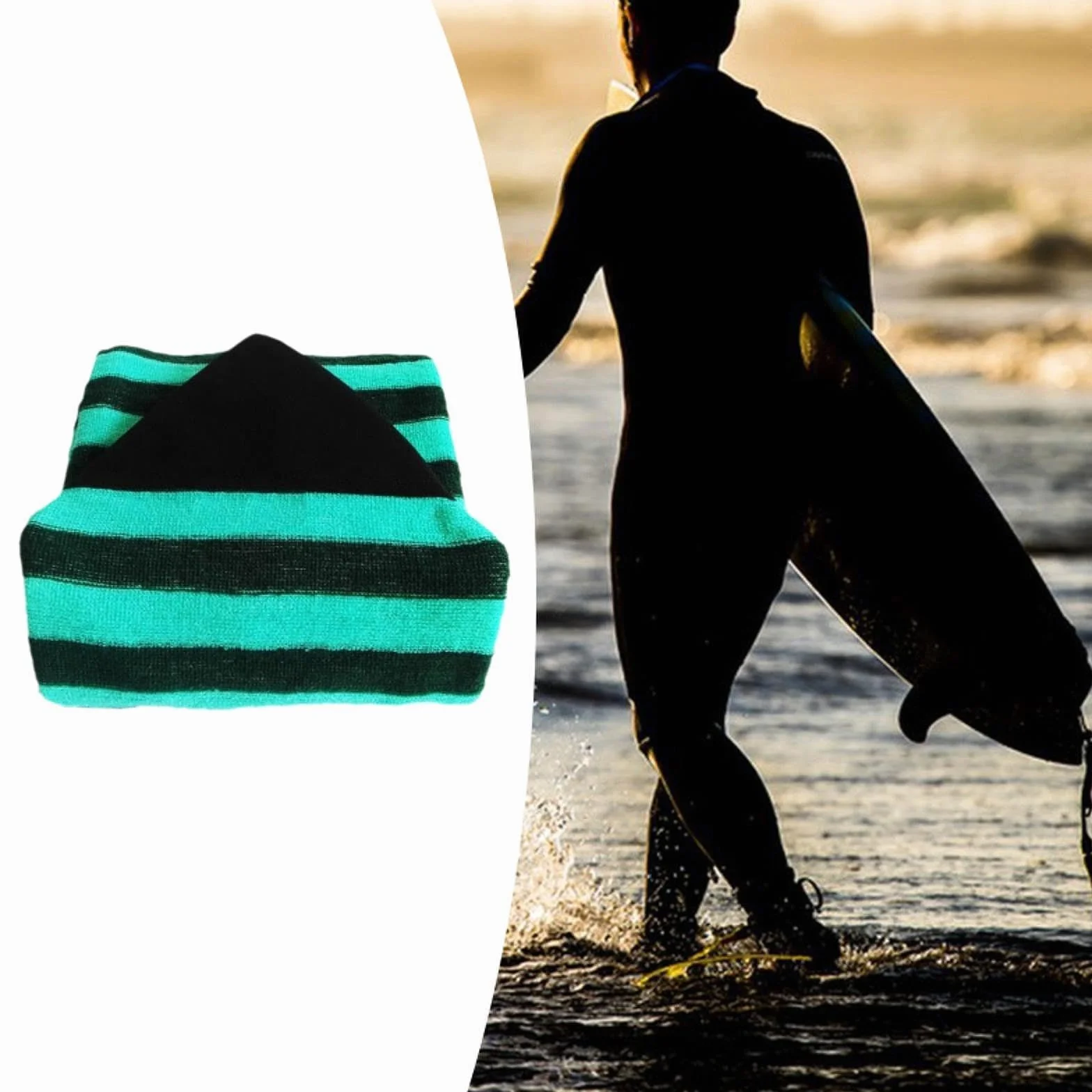 Baoblaze Custodia Tavola da Surf Borsa Pieghevole Poliestere Accessorio Paddleboard con Coulisse