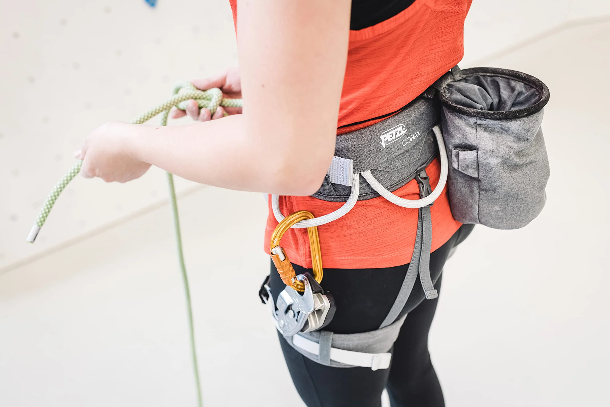 Petzl M39A TL Moschettone Asimmetrico Ultra-Leggero Triact-Lock Giallo