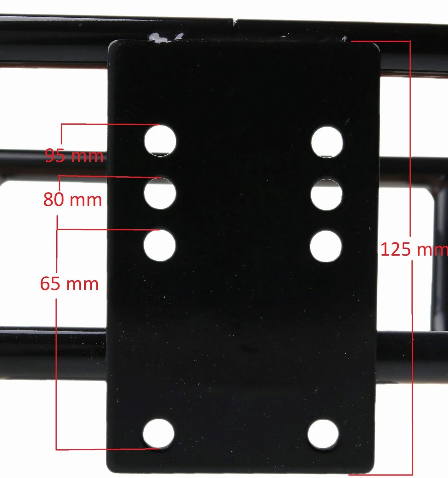 Lastpak Portapacchi anteriore per bicicletta olandese, supporto ruota nero legno