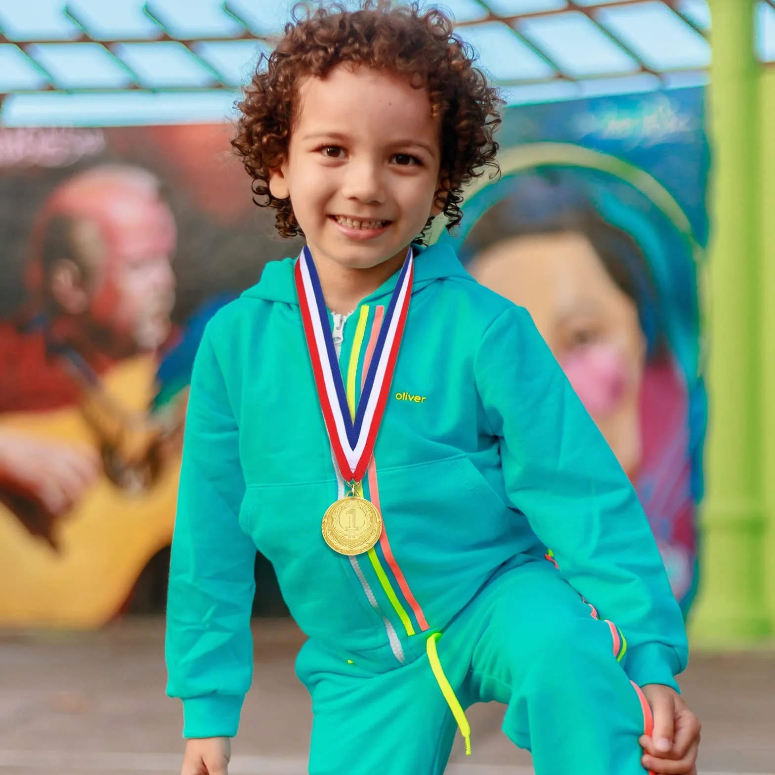Medaglie Premiazioni Metallo 12 Pezzi per Bambini Adulti Trofeo Vittoria Sport Festa Compleanno