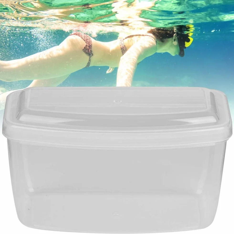 Topyond Portamaschera Subacquea Box Rigido Custodia PP per Snorkeling Maschera e Boccaglio