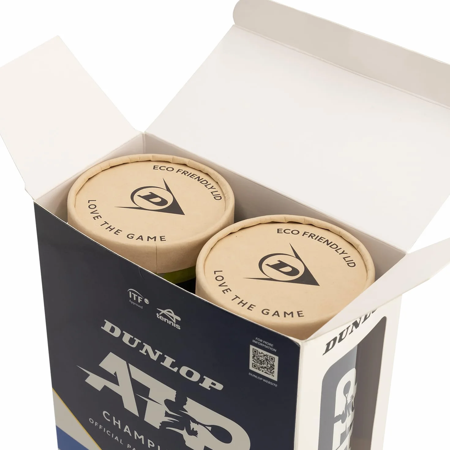 DUNLOP Pallina da tennis ATP Championship per sabbia campo duro erba