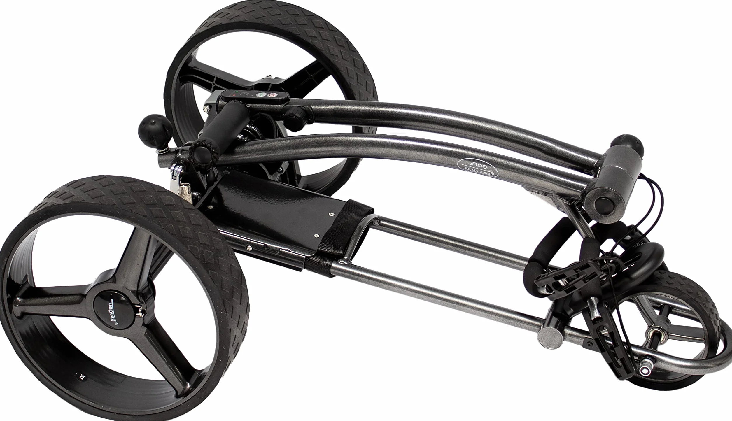BeeGon Golf Carrello Elettrico GT-X400 PRO Antracite Batteria Litio 20 Ah