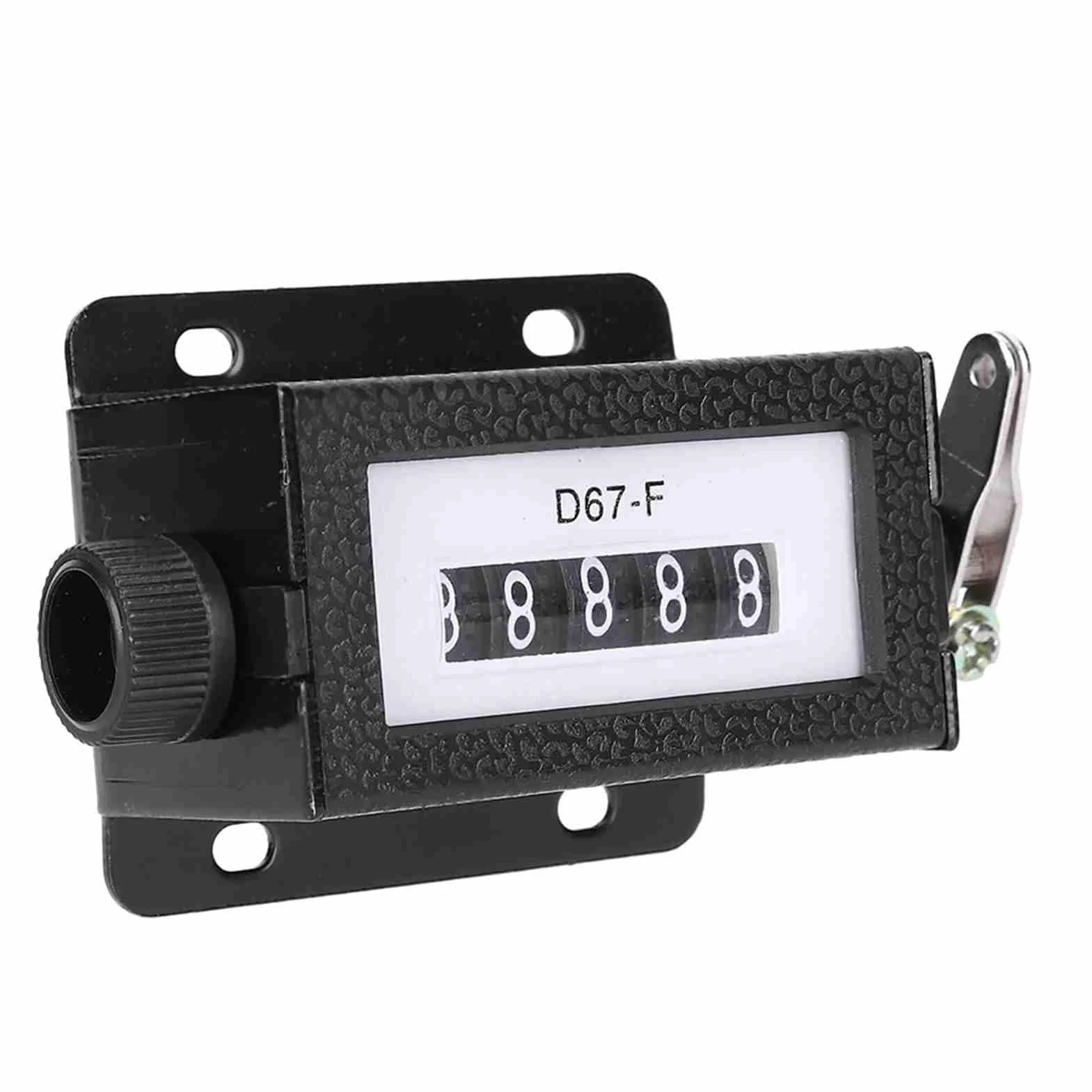 Contatore Digitale a 5 Cifre, Contatore di Balle per Pressa, Manopola Rotante Manuale