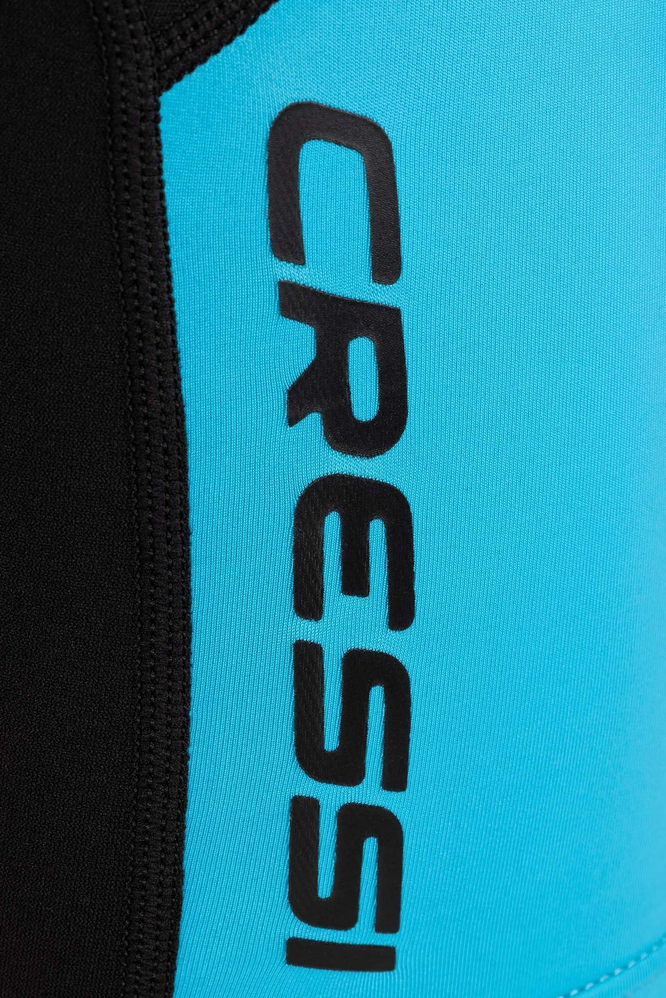 Cressi dal 1946 - Little Shark Muta Shorty 2 mm per Bambini Unisex a Maniche Corte con Protezione Termica e UV per Nuoto Snorkeling e Sport Acquatici con Zip Frontale