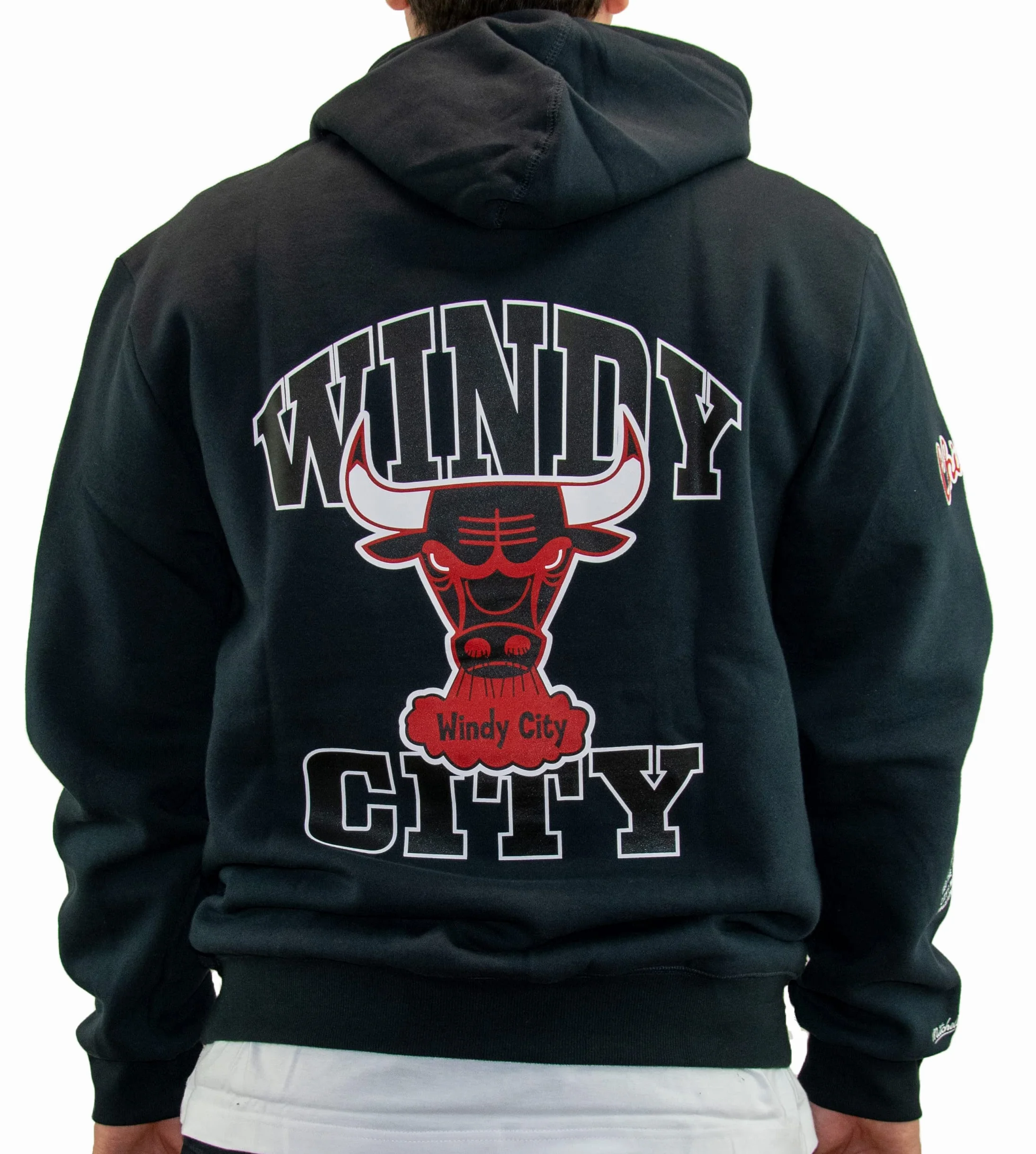 Mitchell & Ness Felpa con Cappuccio NCAA Team Origins University del North Carolina per Unisex
