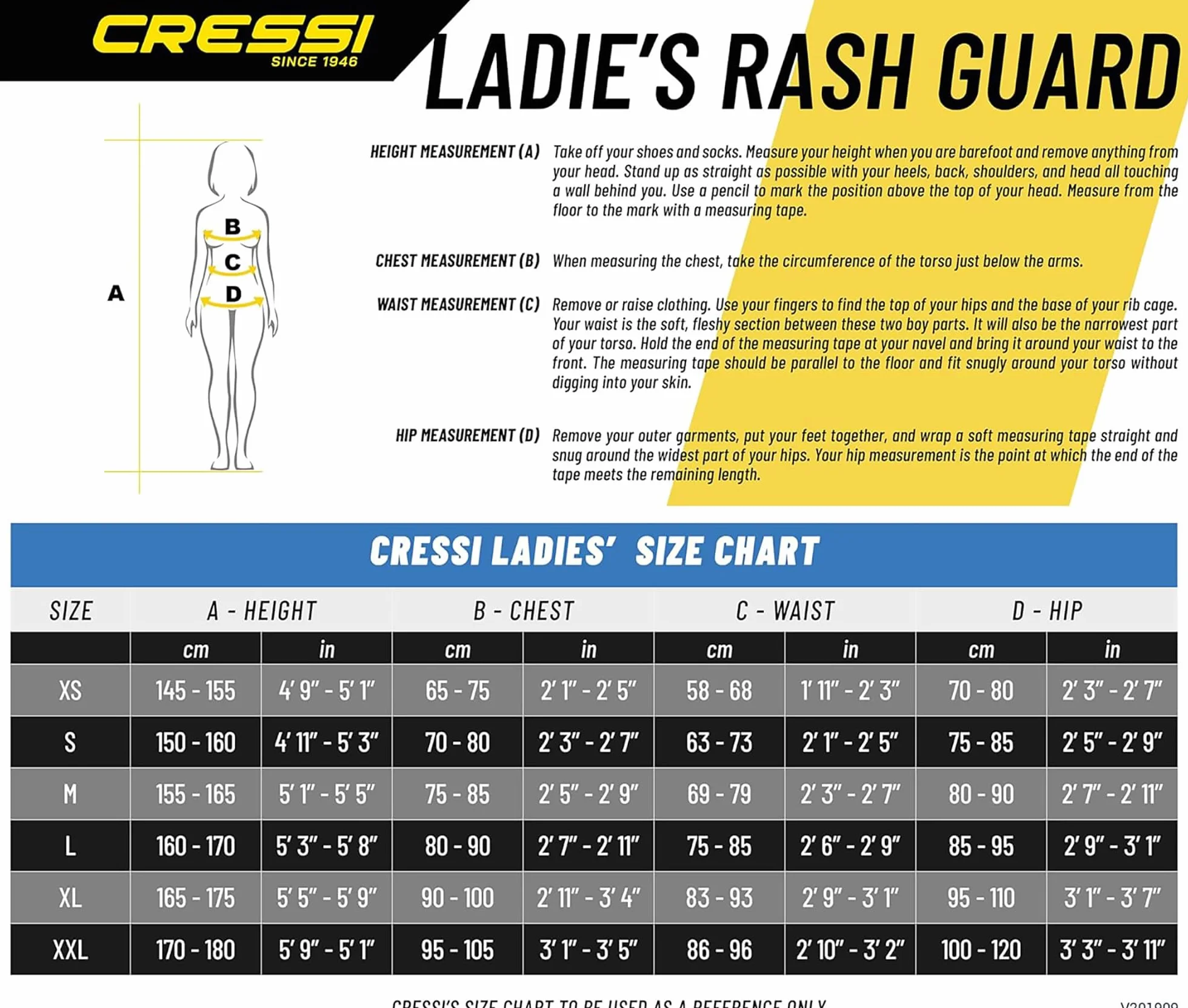 Cressi Lady Rash Guard Long Sleeves - Maglia Protettiva con Maniche Lunghe per SUP e Sport Acquatici, Donna