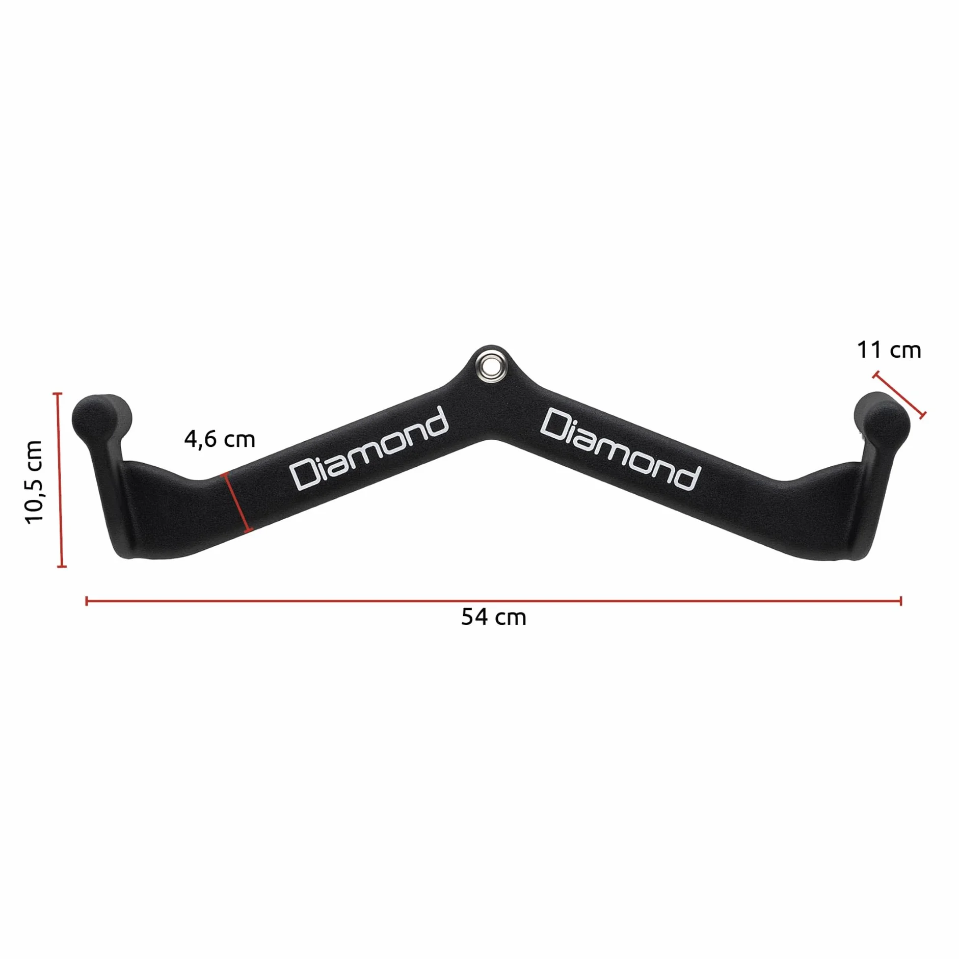 Diamond Impugnature ProGrip (31-80 cm) Rastrelliera Maniglie Trazioni Antiscivolo Palestra Home Gym Presa Neutra Supina Schiena Spalle Bicipiti
