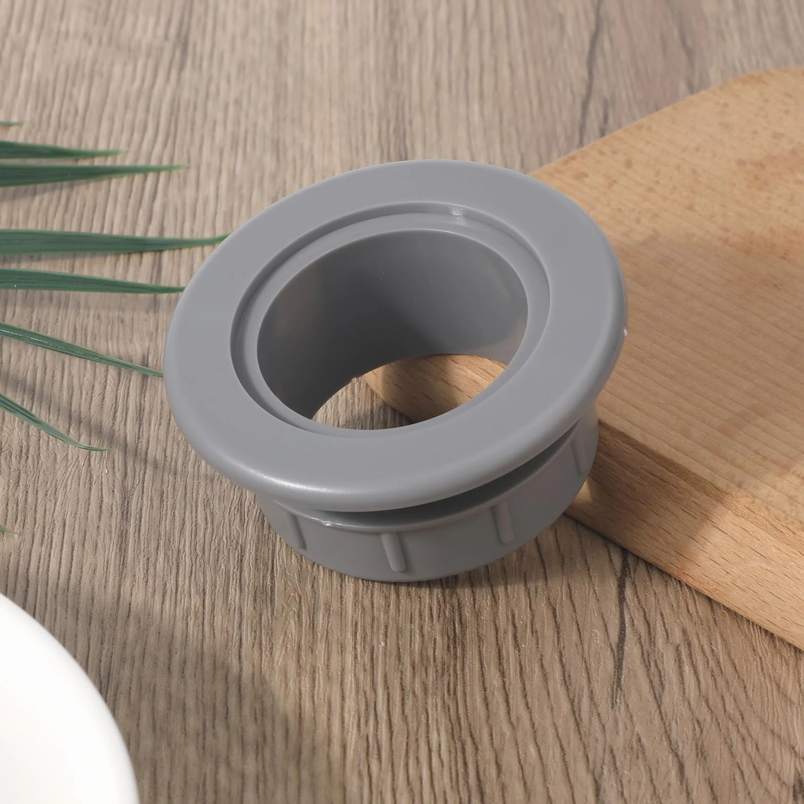 Set di Tappi e Inserti Coprifori per Ombrelloni in Plastica ABS per Tavoli da Giardino (Grigio)