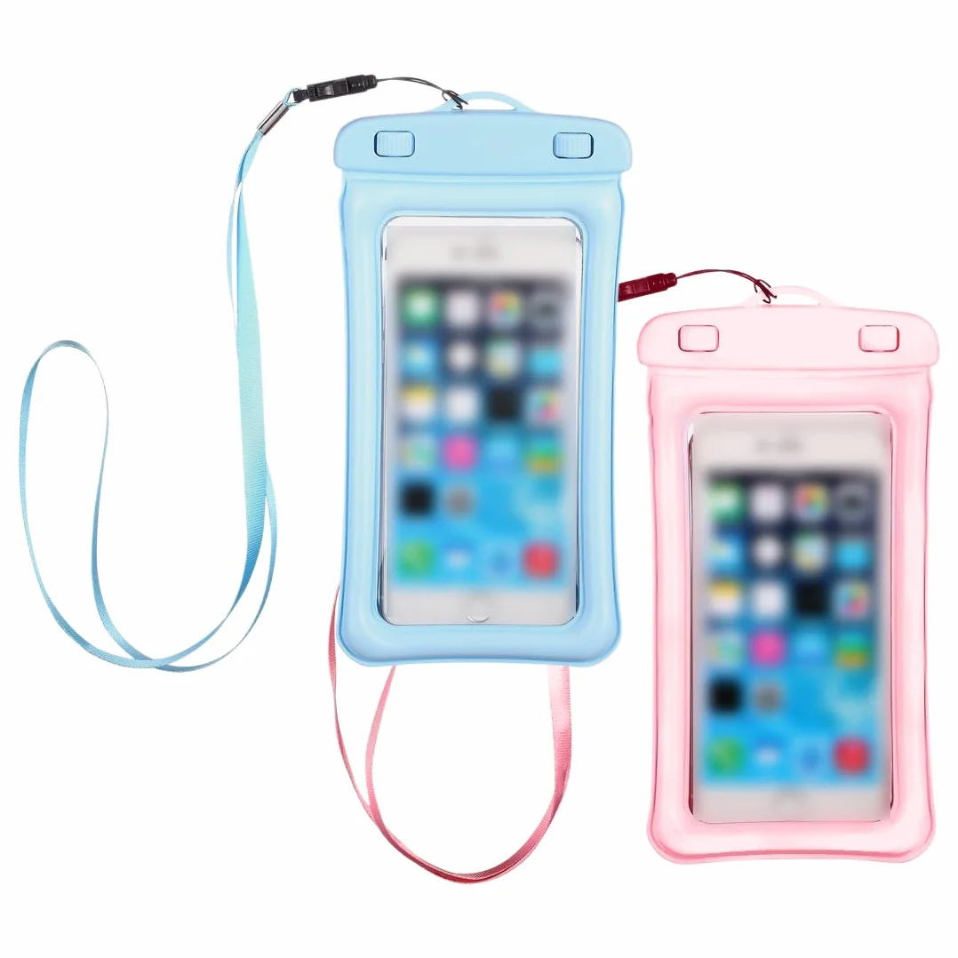 Custodia impermeabile IPX8 2 pezzi borsa per smartphone