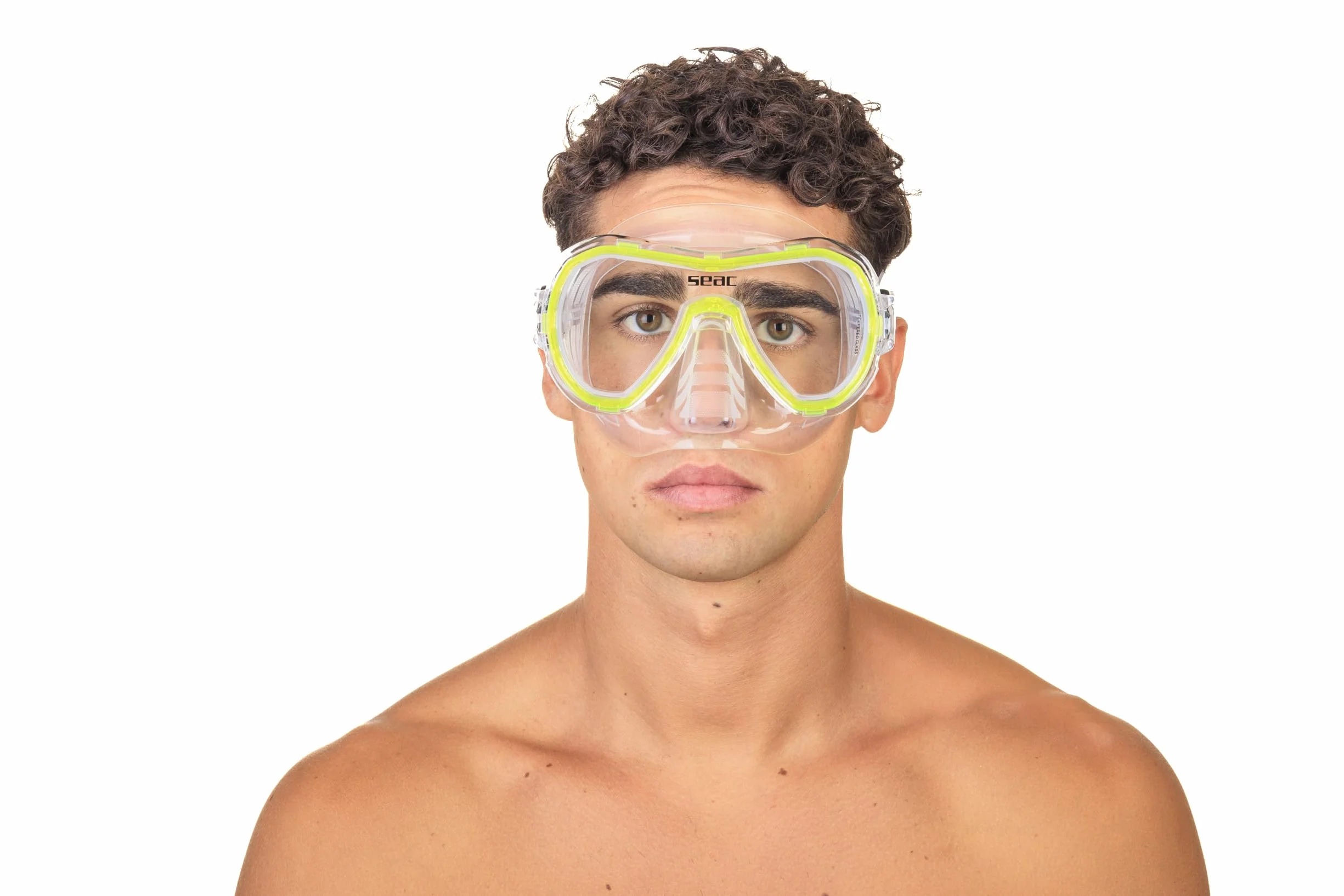SEAC Giglio Maschera Snorkeling Immersione Subacquea Monolente Unisex Adulto