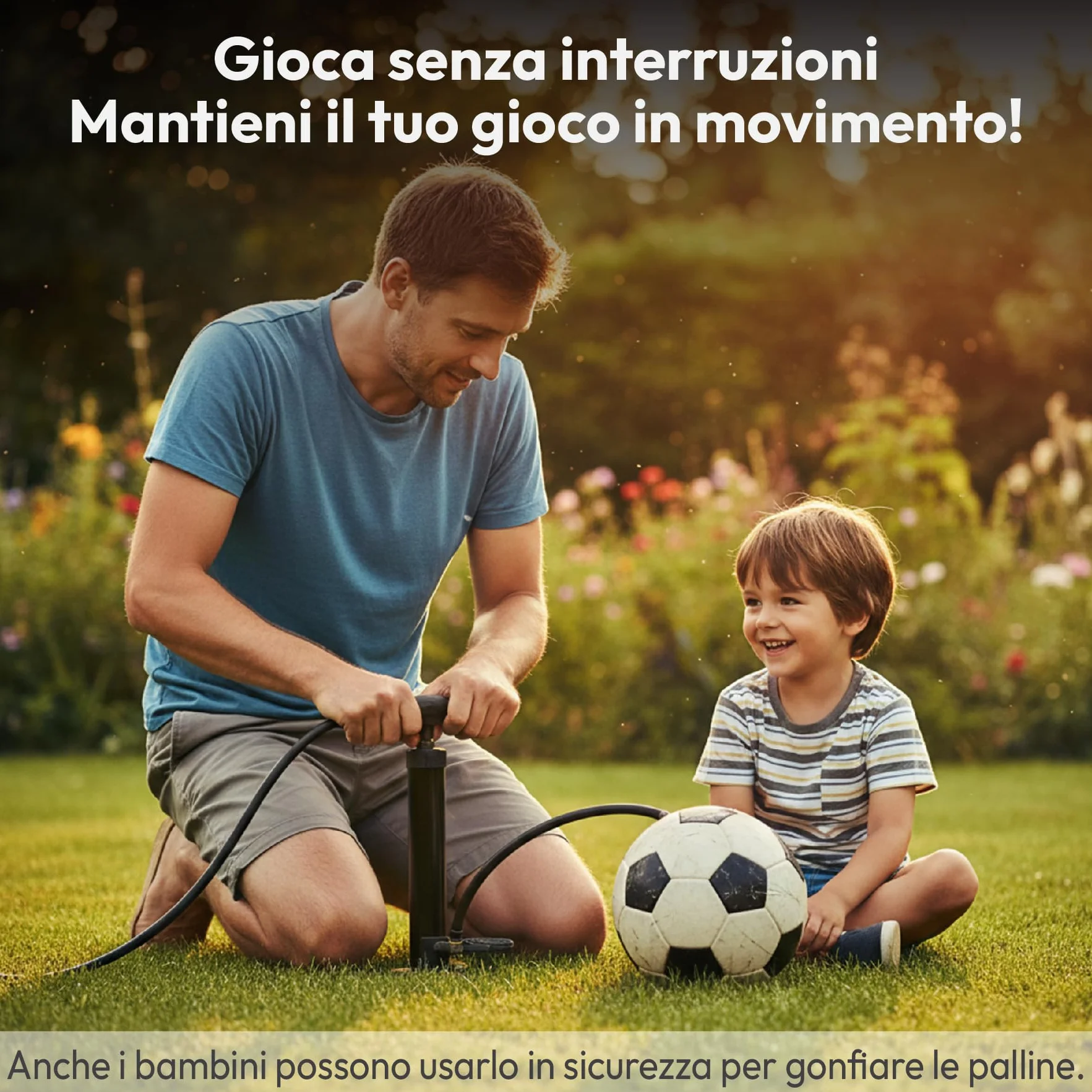Adattatore in Acciaio Inox per Gonfiare Palloni - Ago per Pompa Calcio, Basket, Pallamano