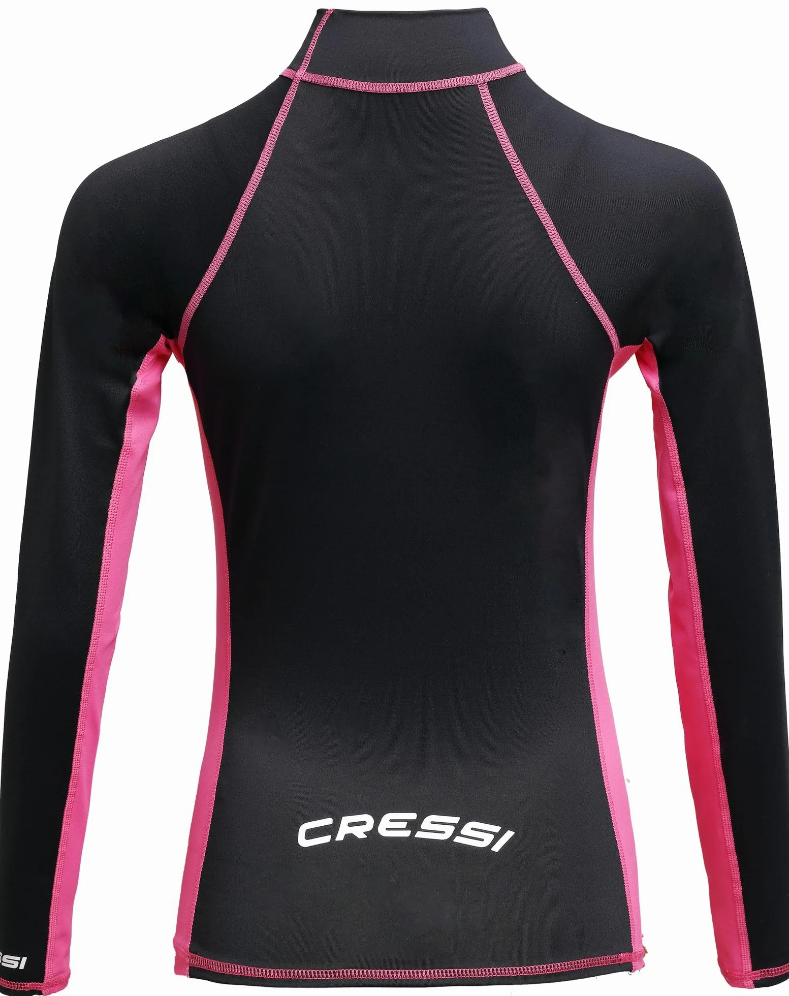 Cressi Lady Rash Guard Long Sleeves - Maglia Protettiva con Maniche Lunghe per SUP e Sport Acquatici, Donna