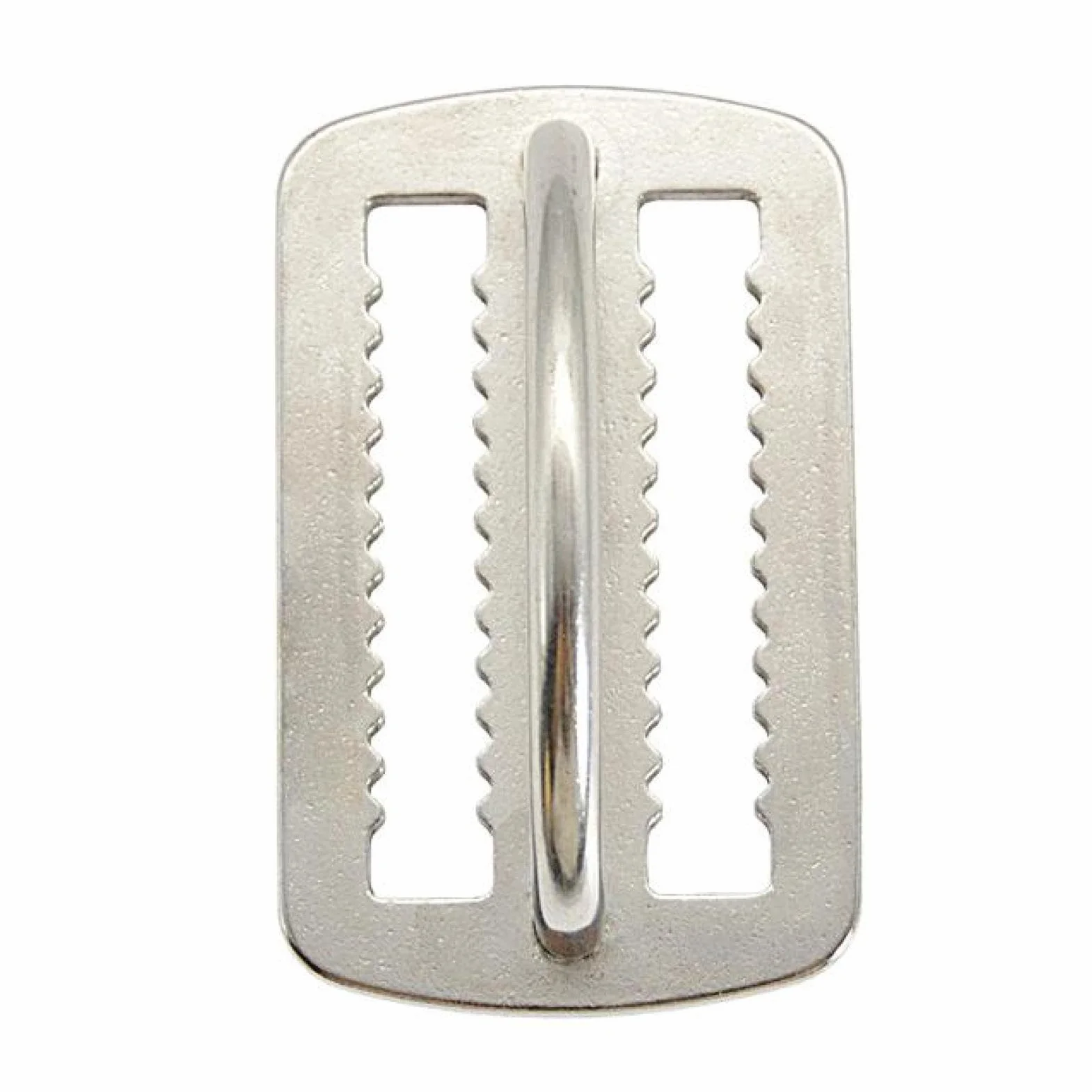 Weight Keeper 2 pollici acciaio inox 316 fibbia cintura subacquea anello D denti sega pesca subacquea