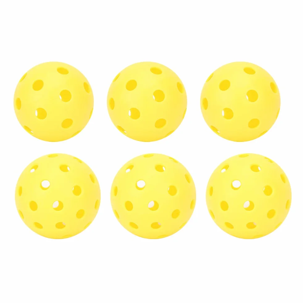 Palla da Pickleball Rimbalzo Elevato PE Leggera per Interno Esterno