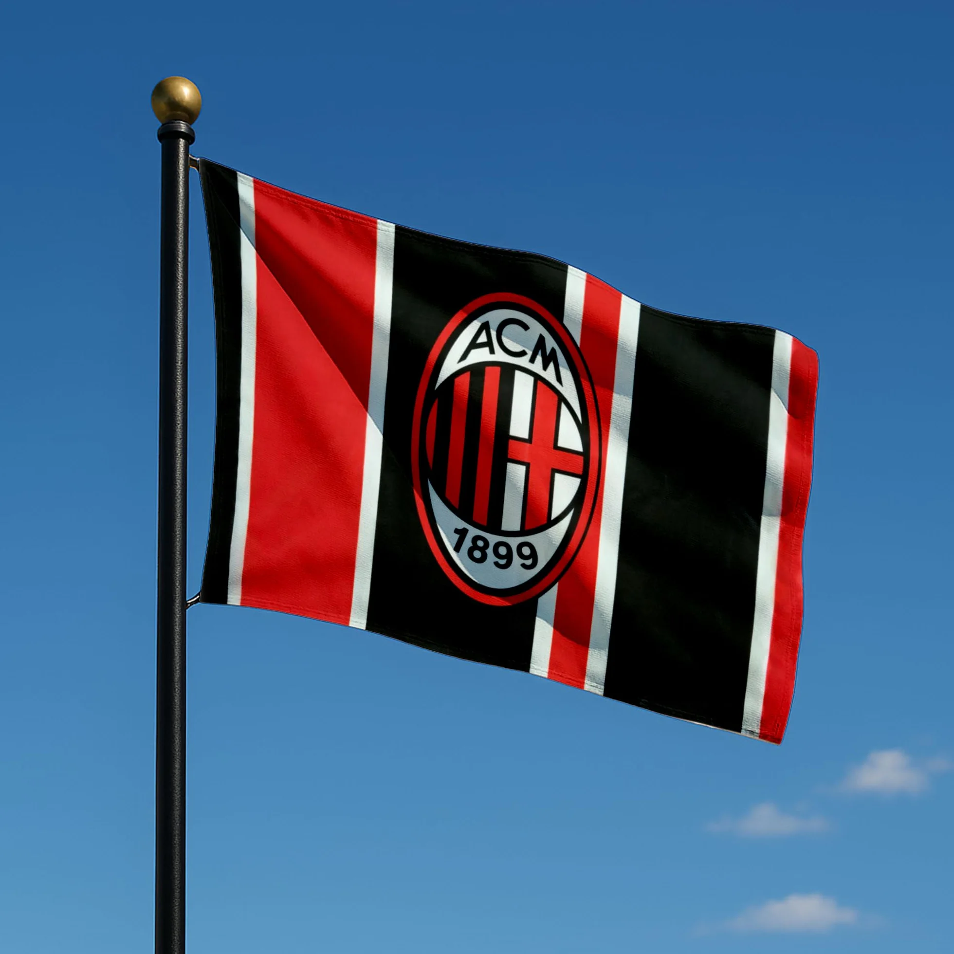 AC Milan, bandiera 140x100cm
