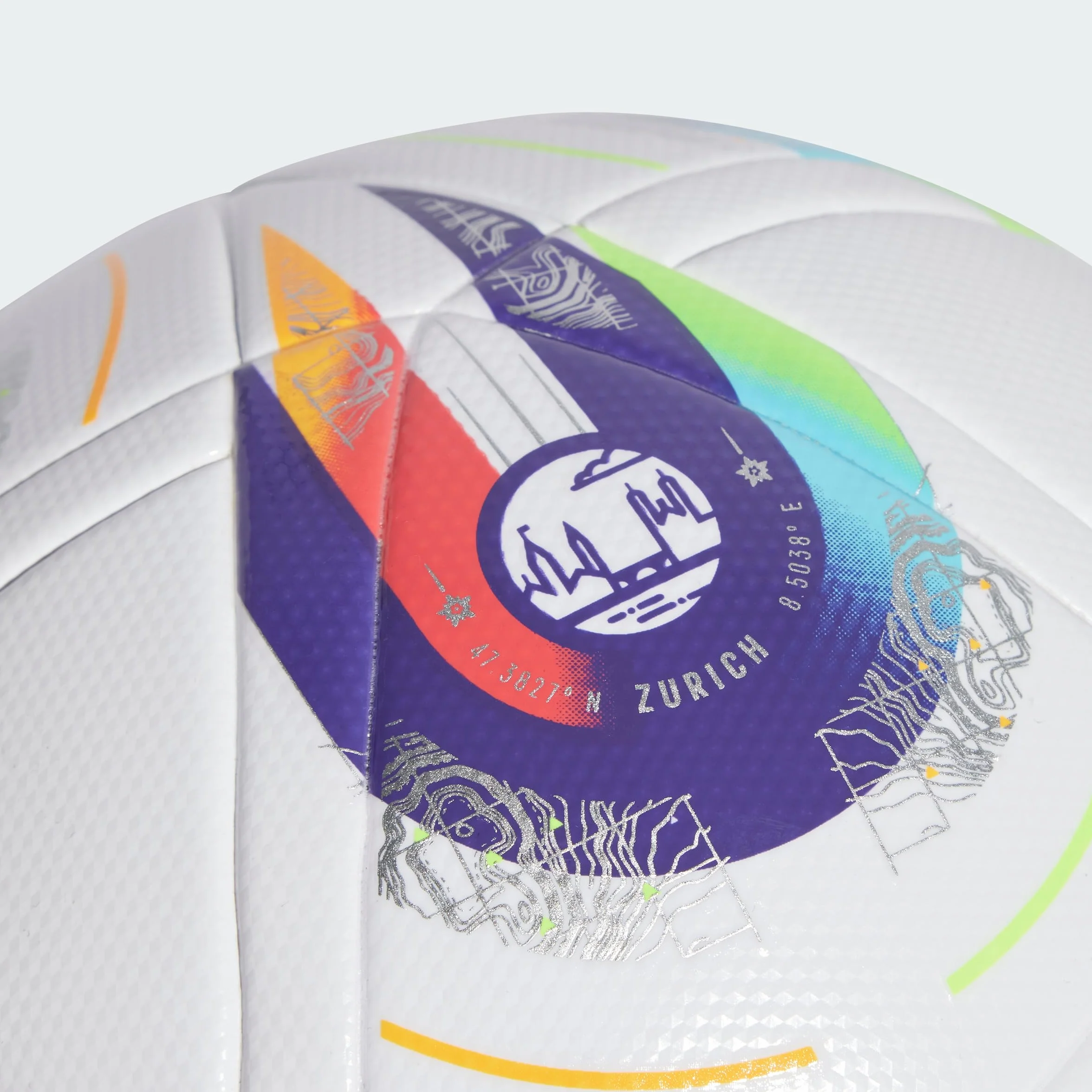 Adidas Sfera Laminata Piłka Nożna Euro 2025 Damska