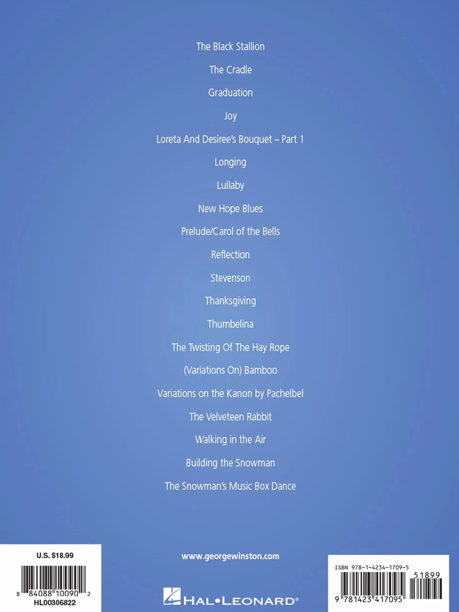 George Winston: Piano Solos [Lingua inglese]