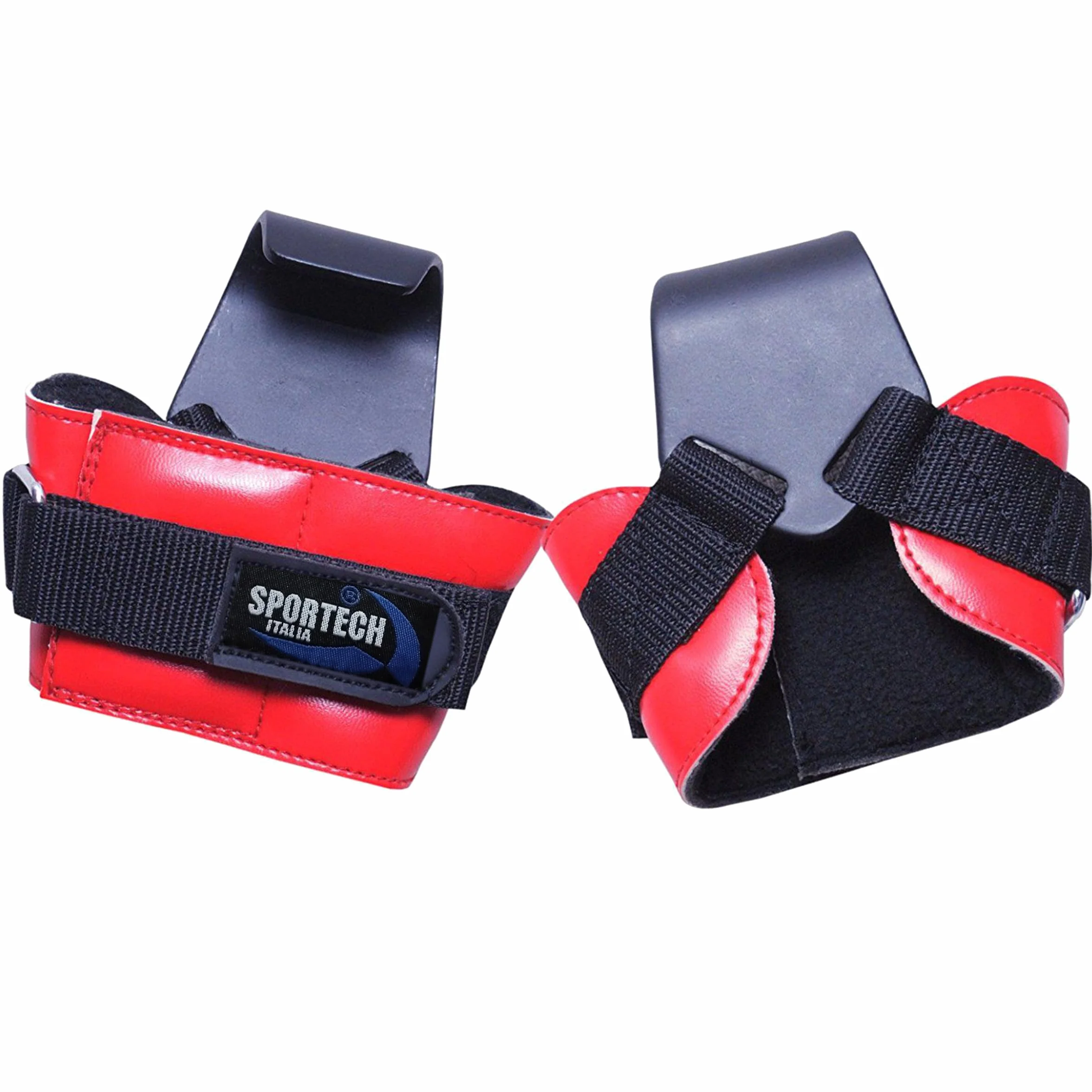 Ganci Palestra Imbottitura Chiusura Strappo Hand Grip Sollevamento Pesi Versa Grip Allenamento Muscolare Body Building Fitness