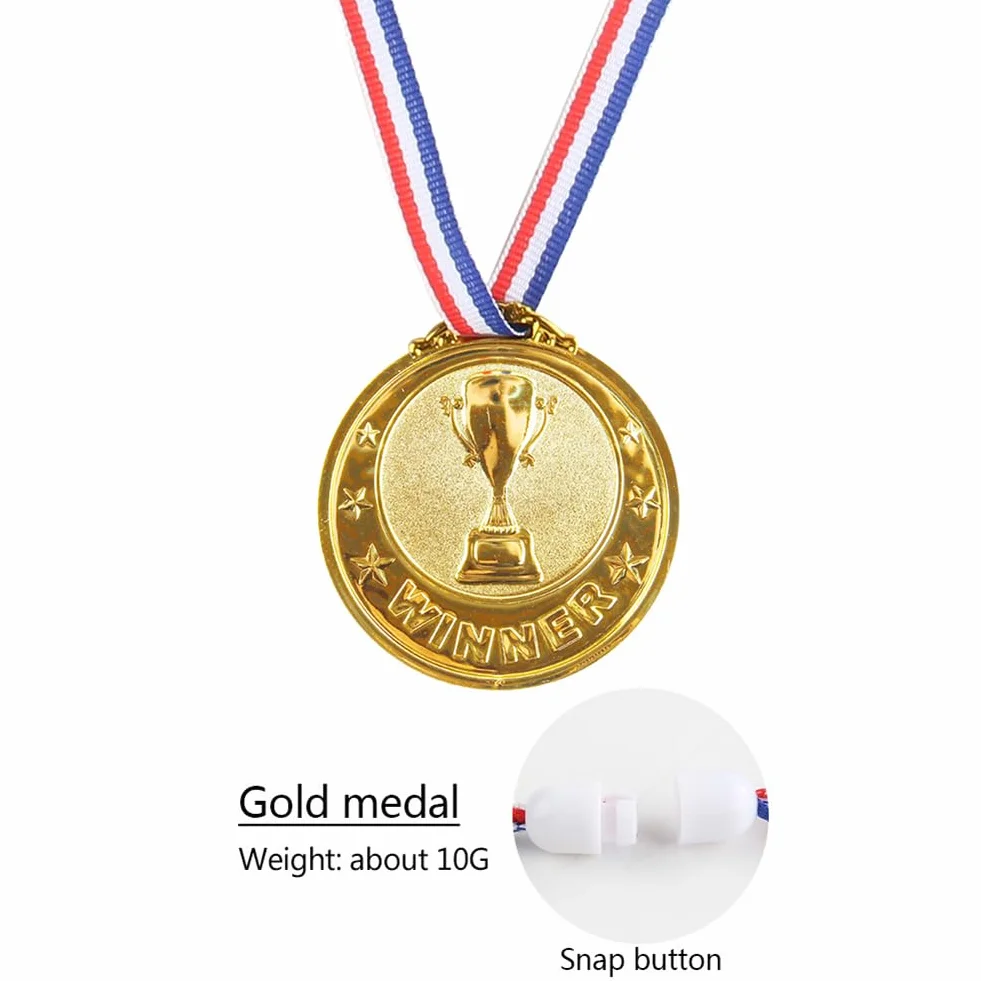 Medaglia Premio Competizione Calcistica Oro Argento Bronzo Souvenir Vincitore