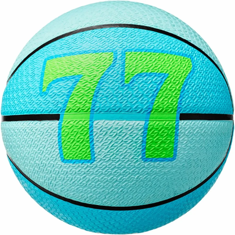 Nike Jordan Playground 8P L Doncic Deflated Palle da basket Copa/Black/Laser Blue/Electric Green 7