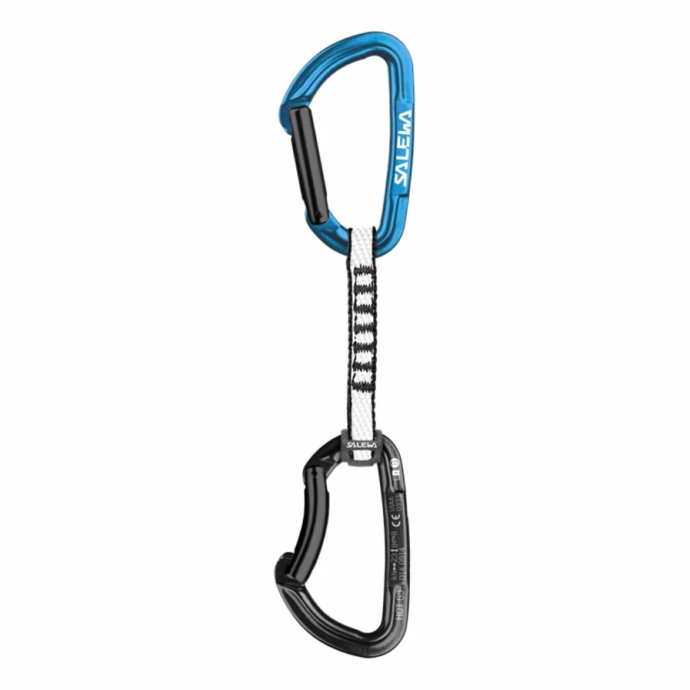 Salewa EXPR Set DYN Hot G3 STR/Bent Carabiner