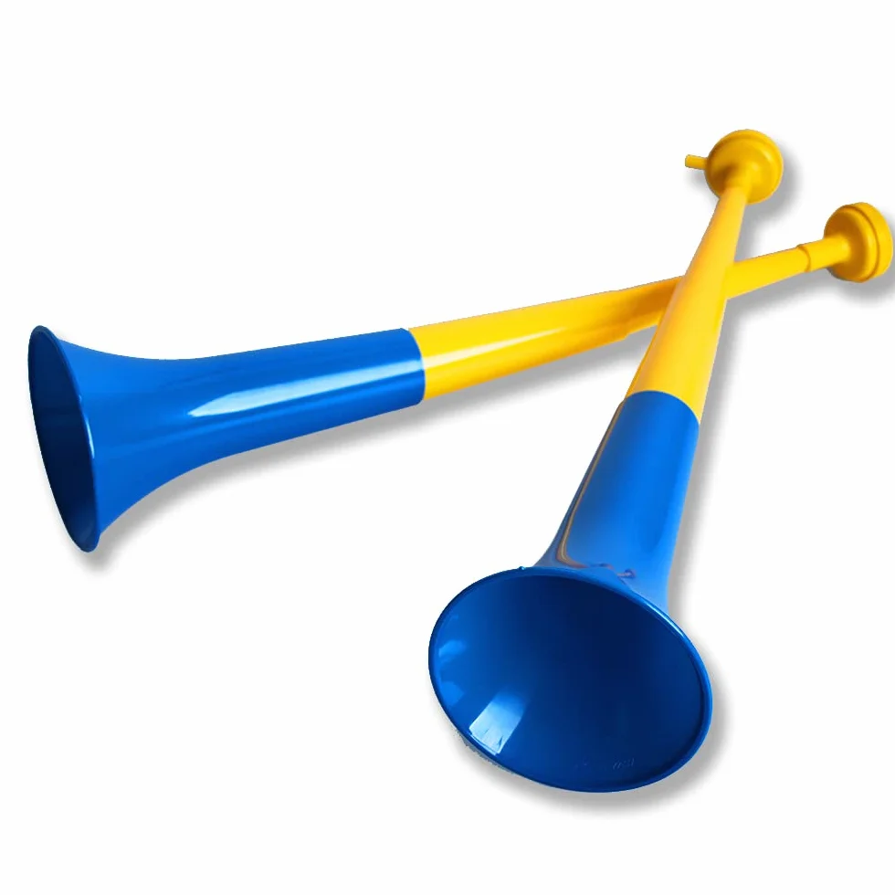 Vuvuzela Horn 77544 - Tromba per fan – Lunghezza totale circa 60 cm – 3 pezzi Ucraina